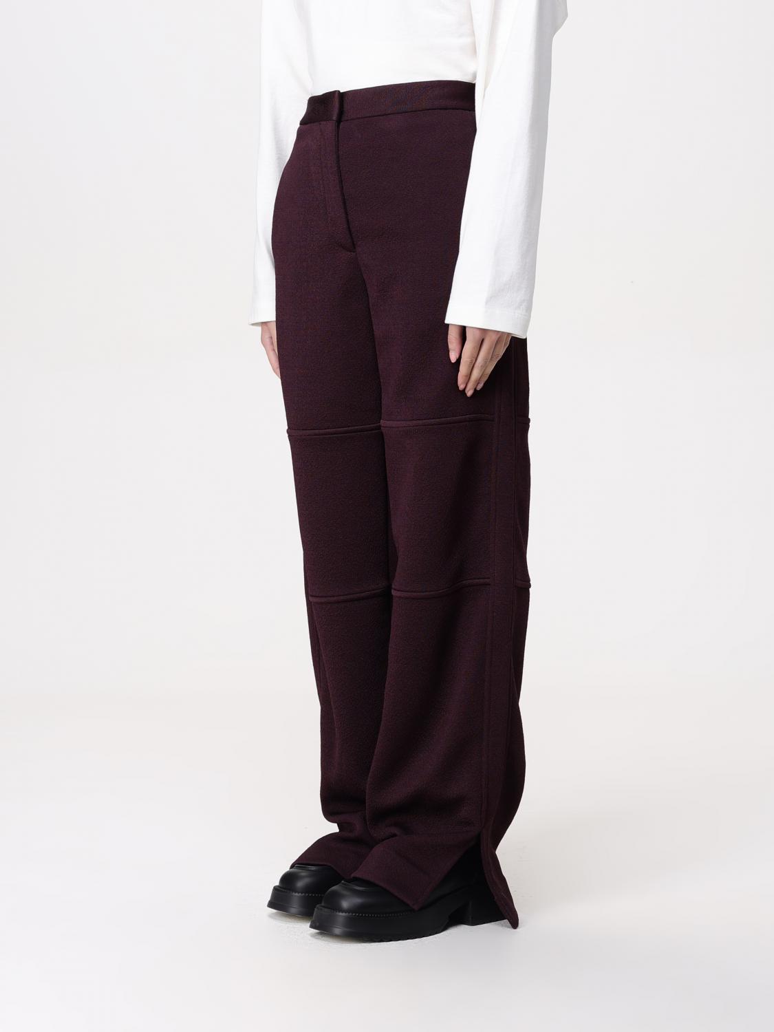 JIL SANDER PANTS: Pants woman Jil Sander, Plum - Img 4