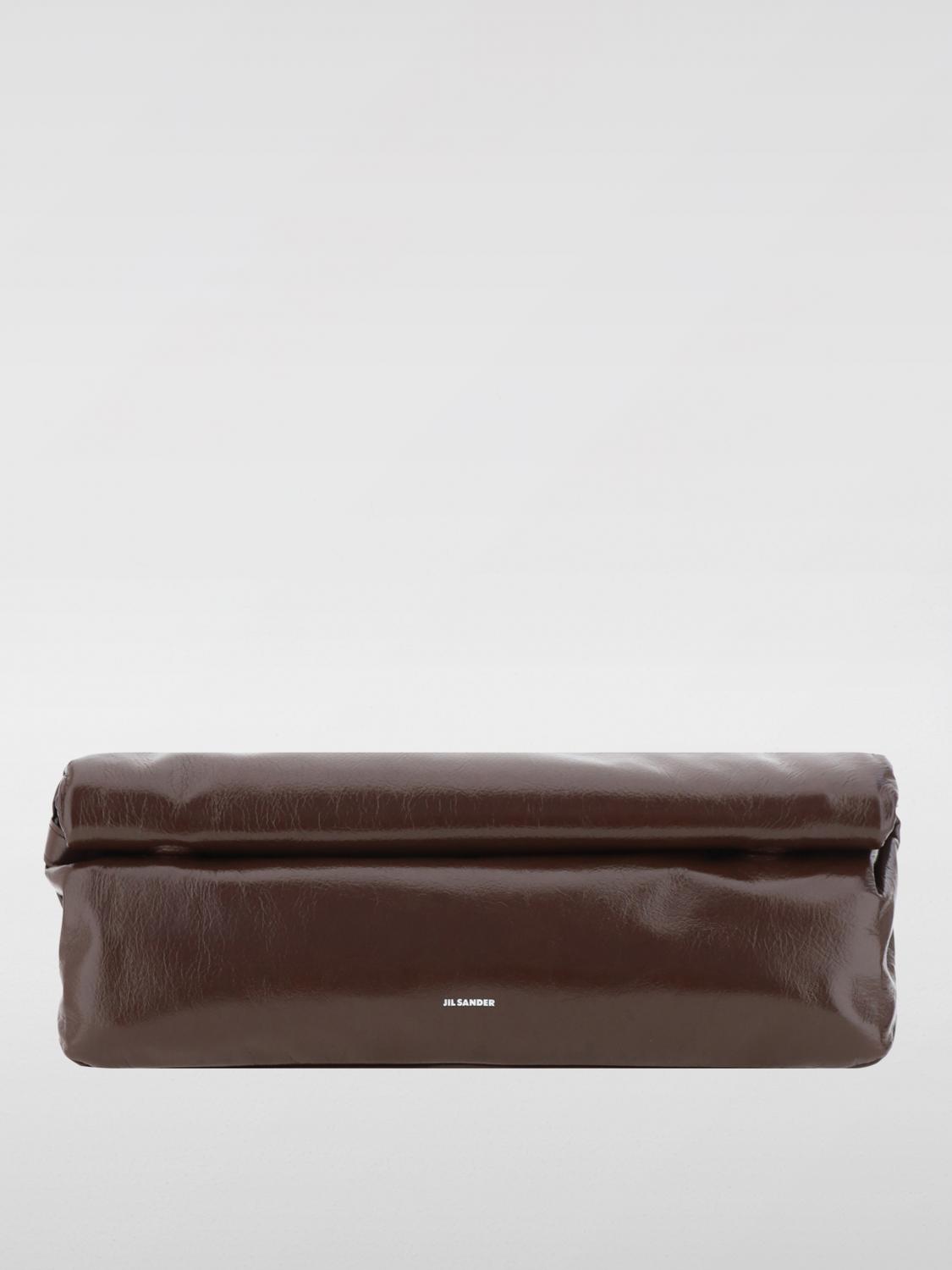 JIL SANDER SAC PORTÉ MAIN: Sac porté épaule femme Jil Sander, Marron - Img 1