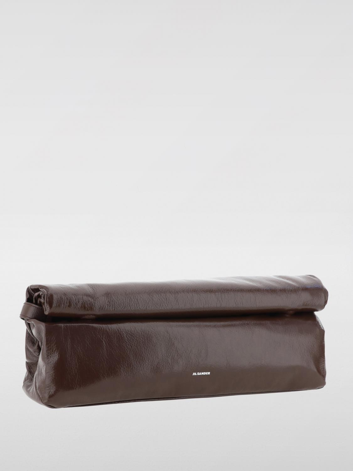 JIL SANDER SAC PORTÉ MAIN: Sac porté épaule femme Jil Sander, Marron - Img 2