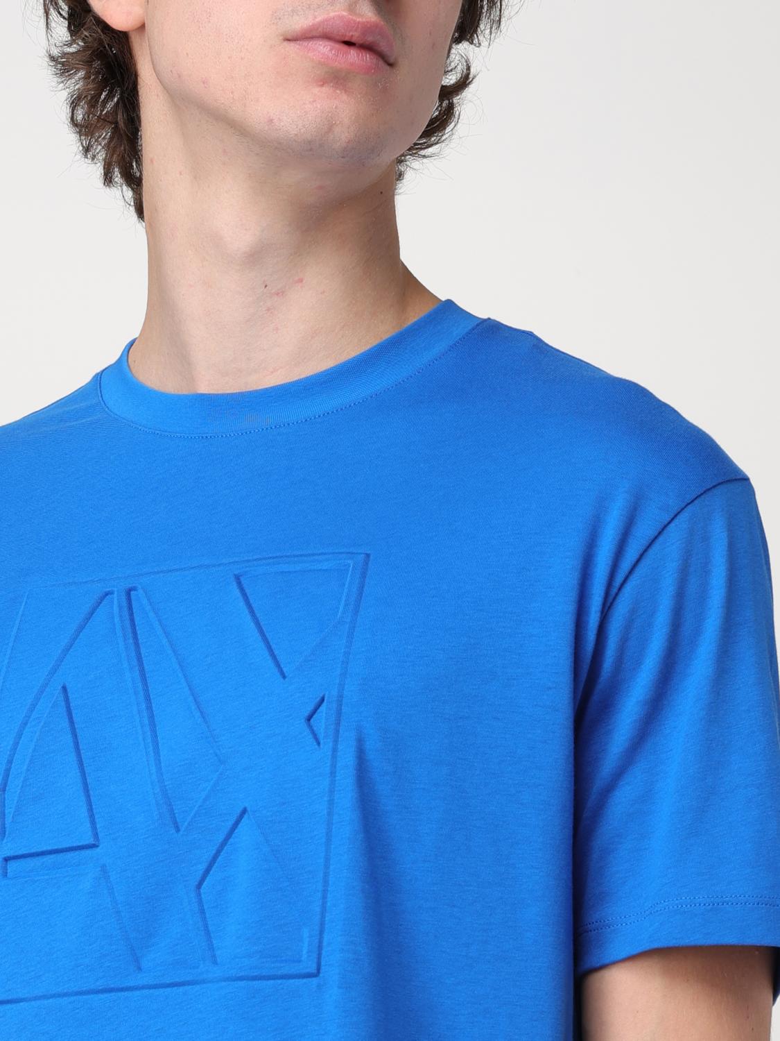 ARMANI EXCHANGE T-SHIRT: T-shirt men Armani Exchange, Blue 1 - Img 3