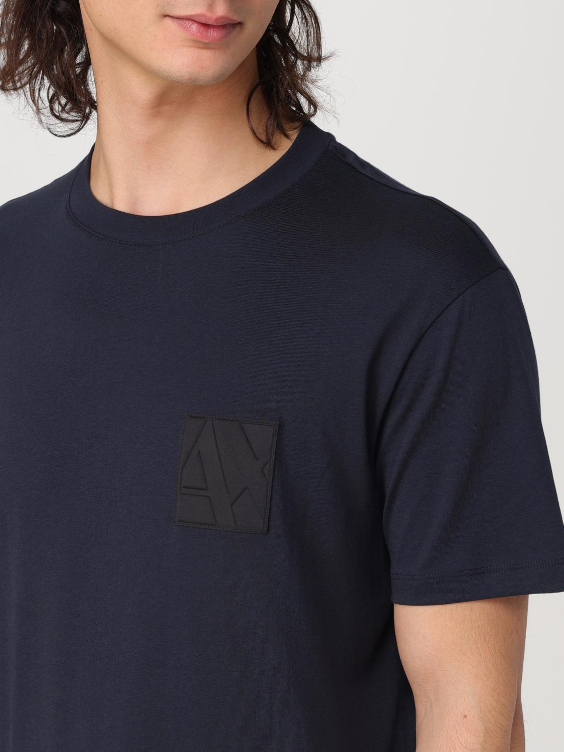 ARMANI EXCHANGE CAMISETA: Camiseta hombre Armani Exchange, Azul Oscuro 1 - Img 3