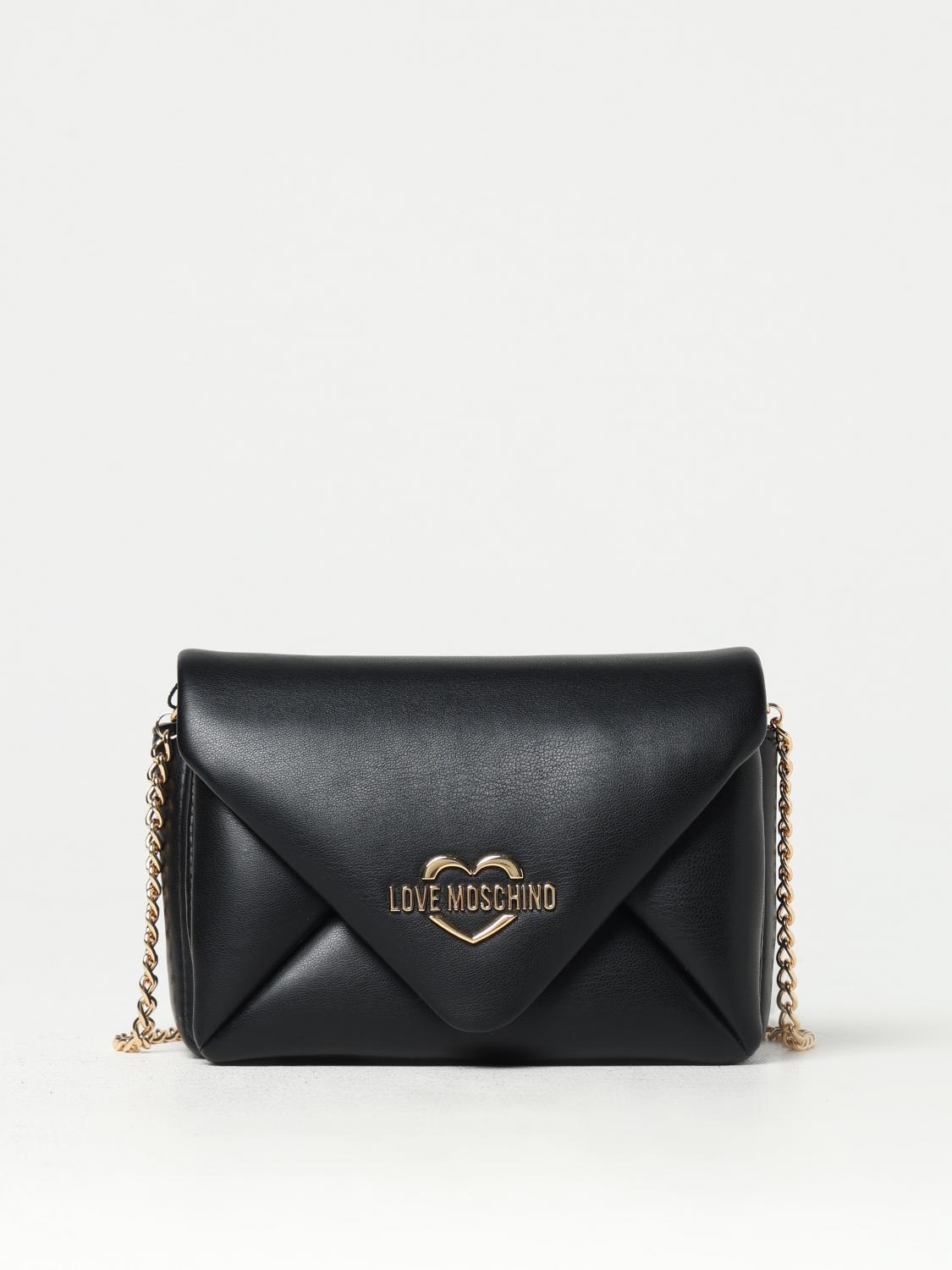 LOVE MOSCHINO BORSA A MANO: Borsa a mano donna Love Moschino, Nero - Img 1