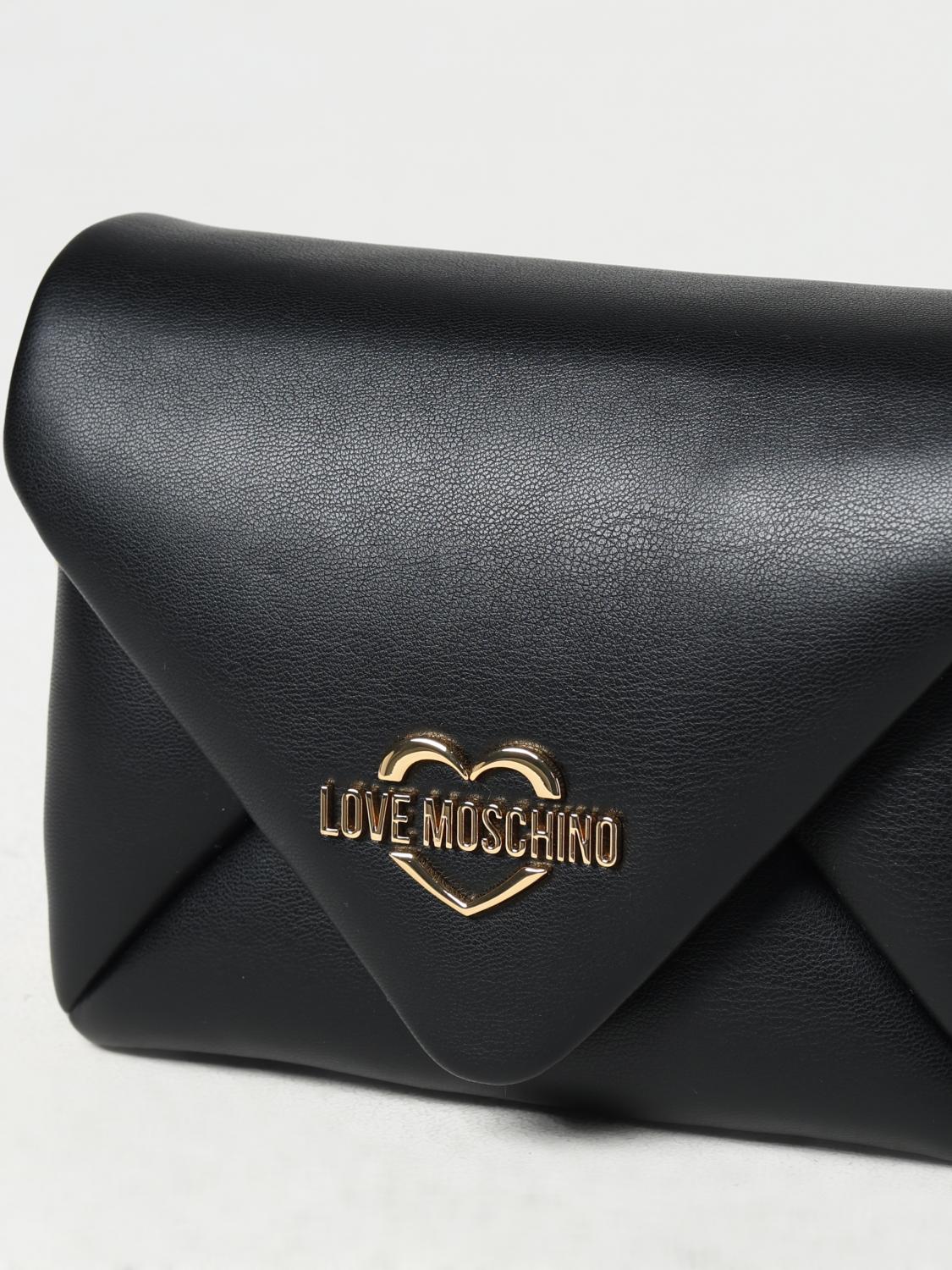 LOVE MOSCHINO BORSA A MANO: Borsa a mano donna Love Moschino, Nero - Img 3