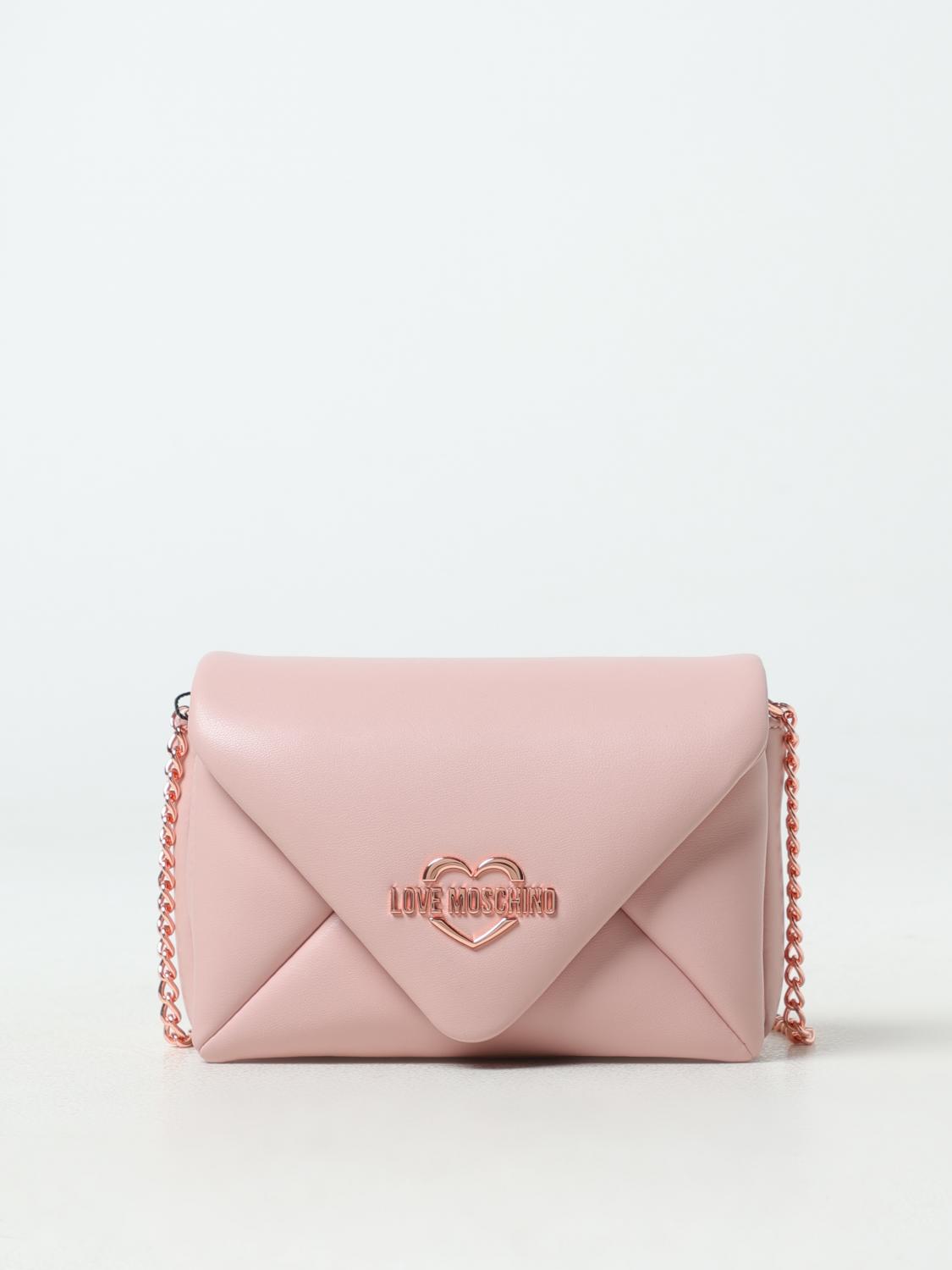 LOVE MOSCHINO HANDTASCHE: Handtasche damen Love Moschino, Puder - Img 1