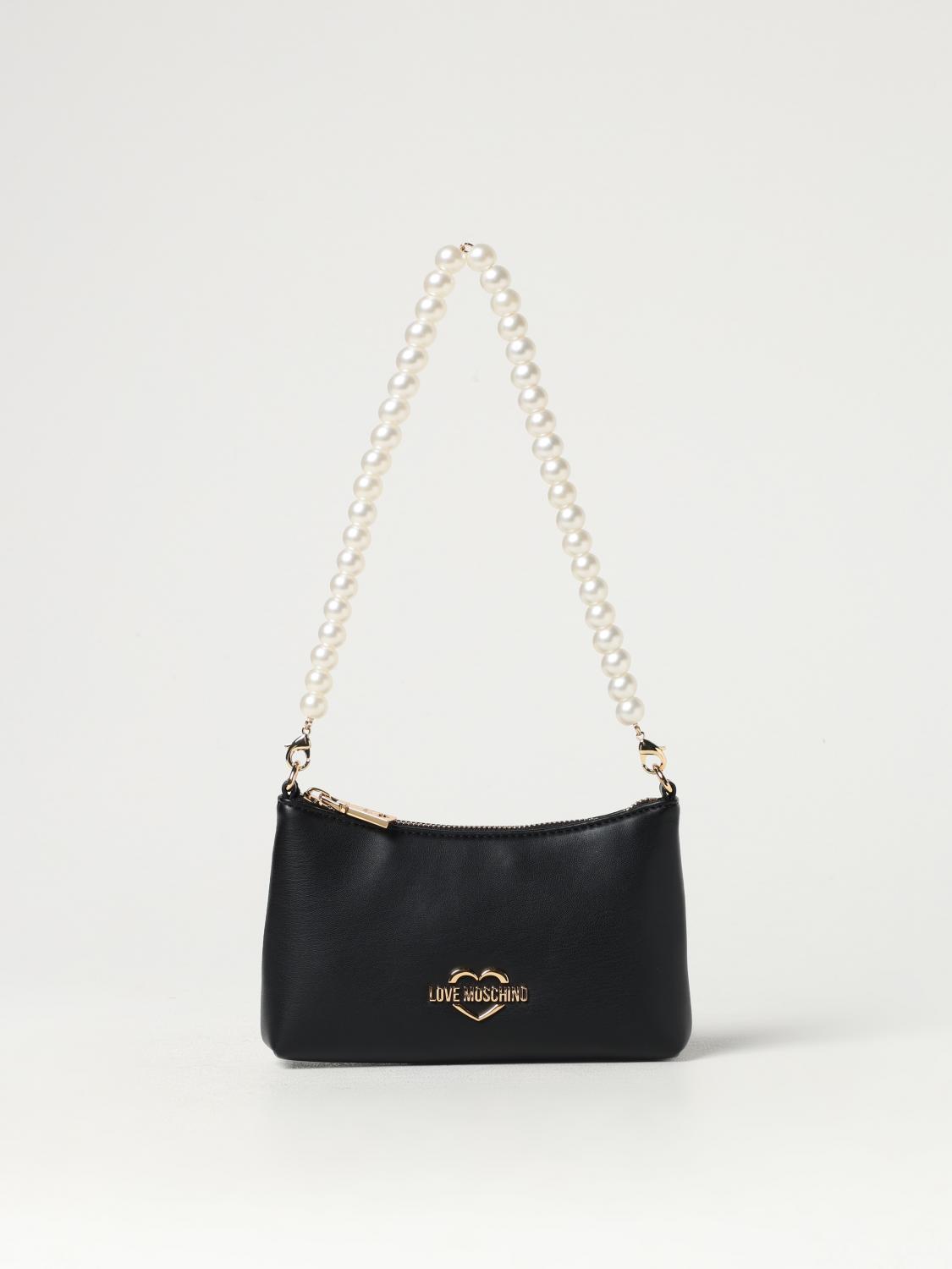 LOVE MOSCHINO BORSA A MANO: Borsa a mano donna Love Moschino, Nero - Img 1