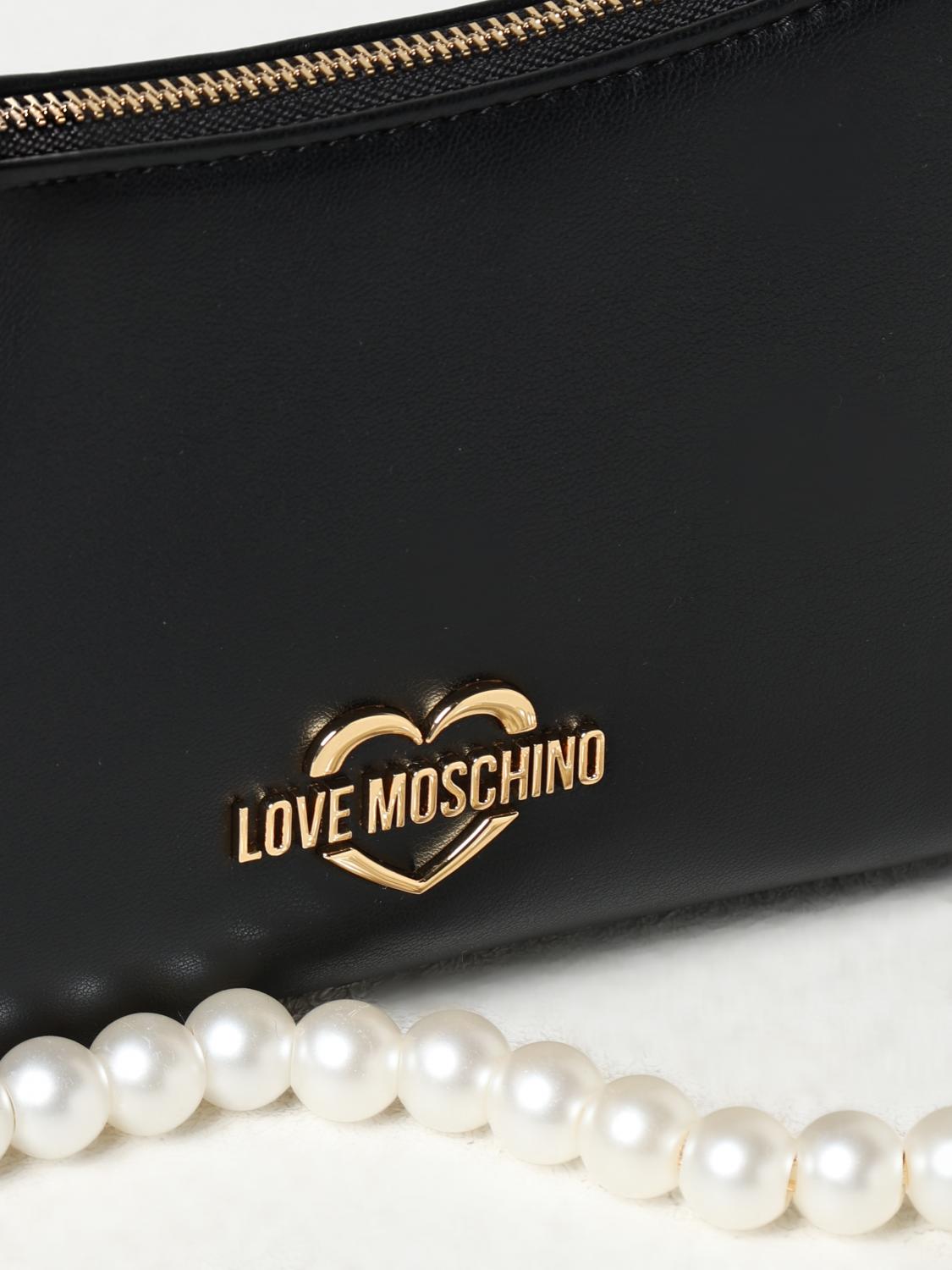 LOVE MOSCHINO BORSA A MANO: Borsa a mano donna Love Moschino, Nero - Img 3