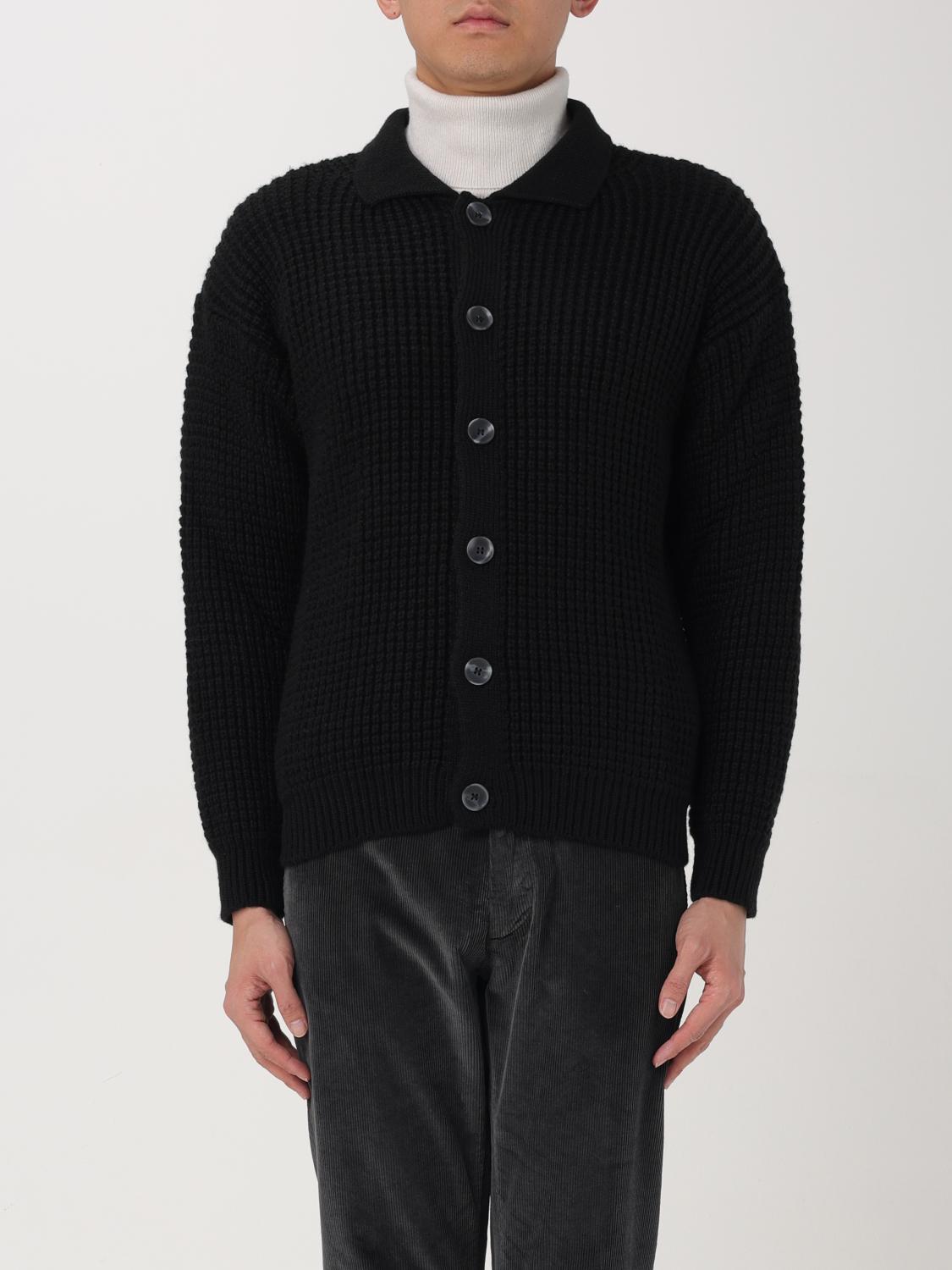 FAMILY FIRST CARDIGAN: Cardigan men Family First, Black - Img 1