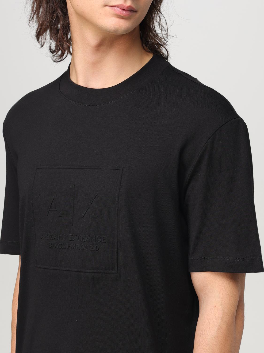 ARMANI EXCHANGE T-SHIRT: T-shirt men Armani Exchange, Black - Img 3