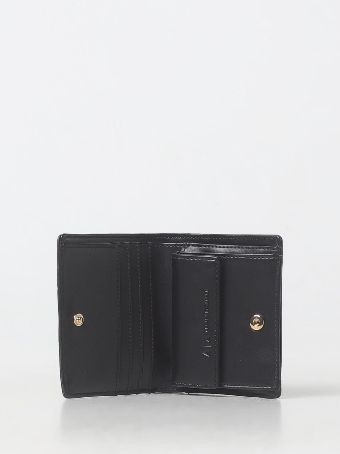 ARMANI EXCHANGE WALLET: Wallet woman Armani Exchange, Black - Img 2