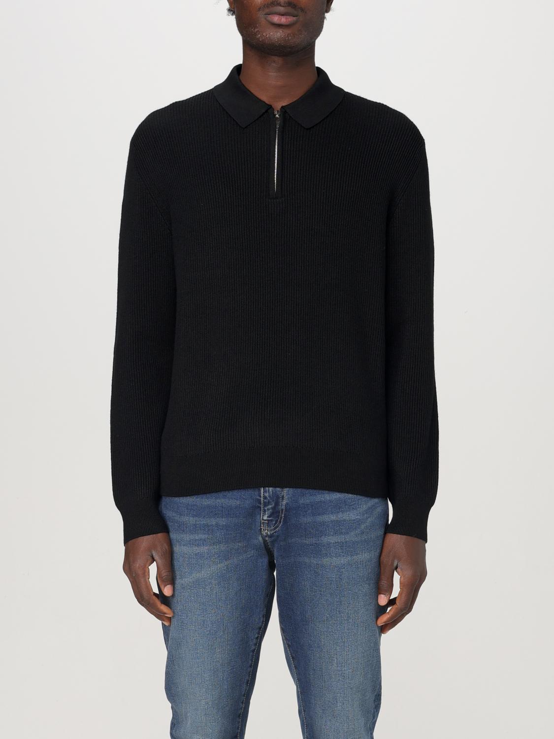 ARMANI EXCHANGE MAGLIA: Pullover Armani Exchange in misto cotone , Nero - Img 1