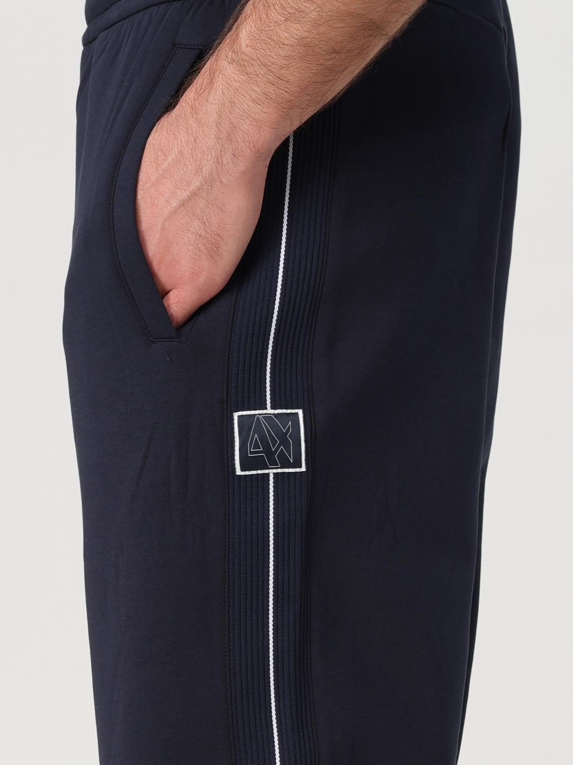 ARMANI EXCHANGE PANTALONE: Pantalone Armani Exchange in cotone stretch , Blue - Img 4