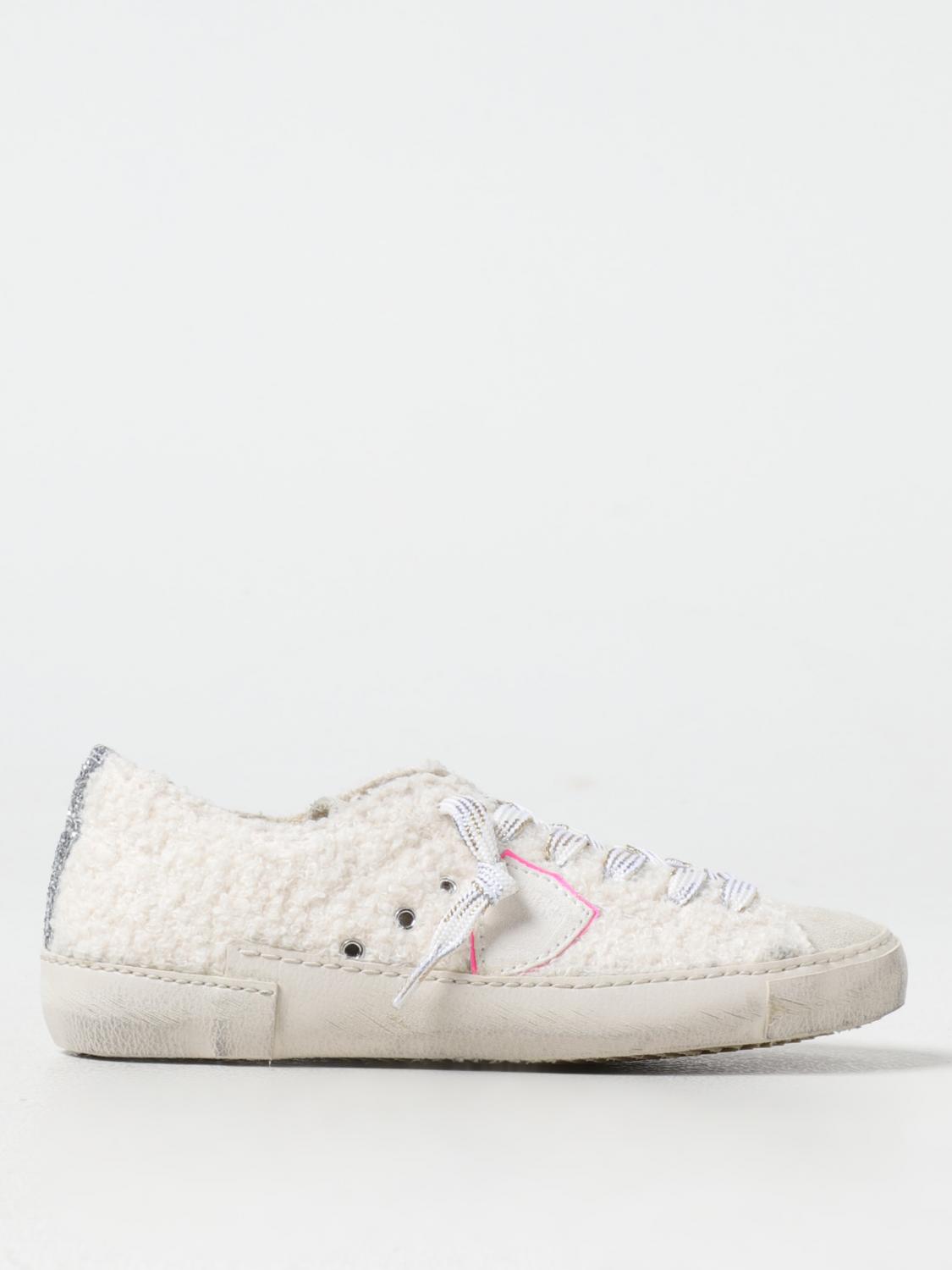 Giglio Sneakers Paris Philippe Model in shearling e camoscio