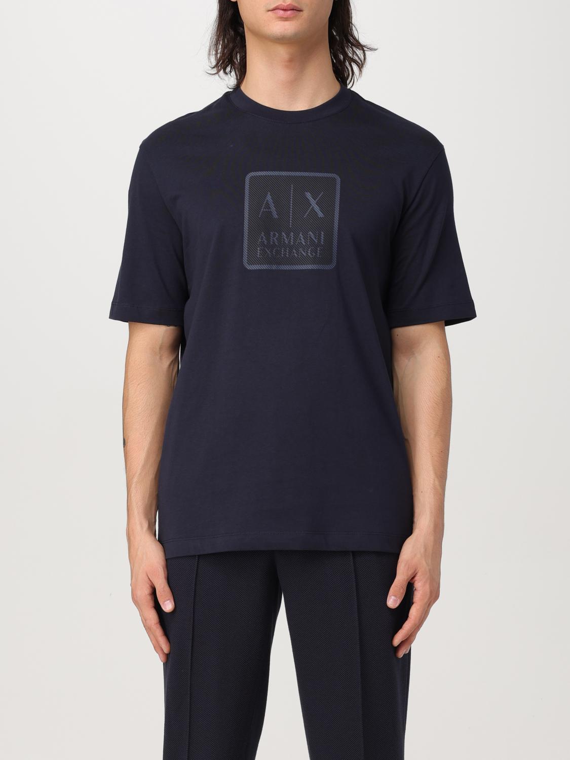 ARMANI EXCHANGE T-SHIRT: T-shirt homme Armani Exchange, Bleu - Img 1