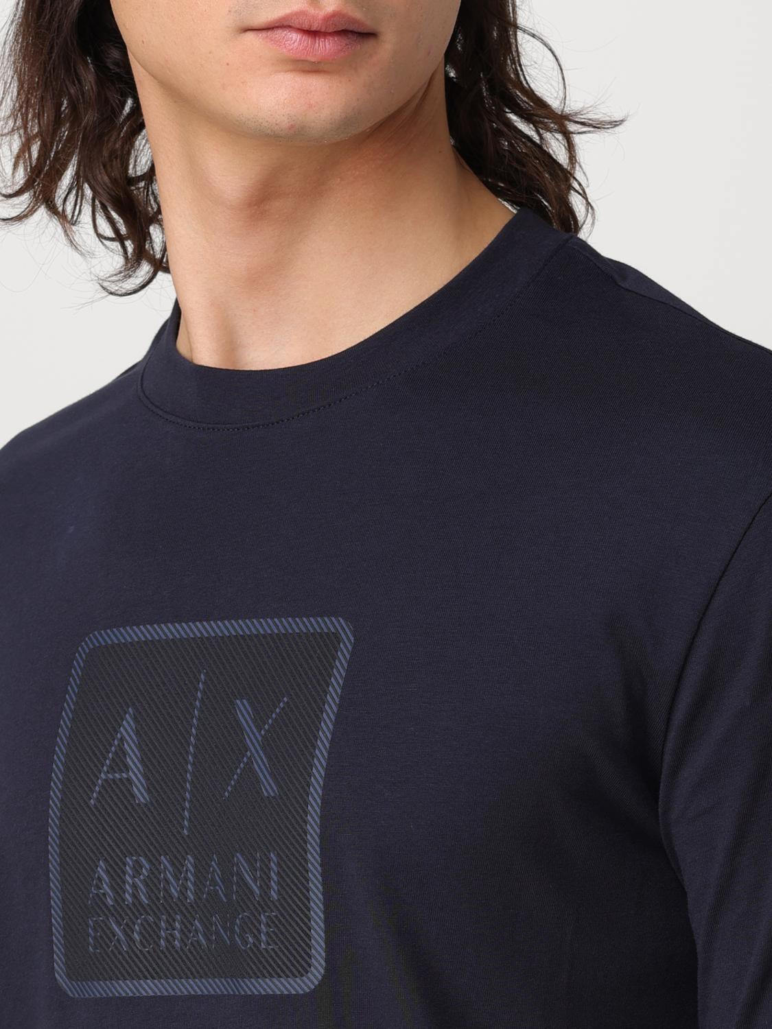 ARMANI EXCHANGE T-SHIRT: T-shirt men Armani Exchange, Blue - Img 3