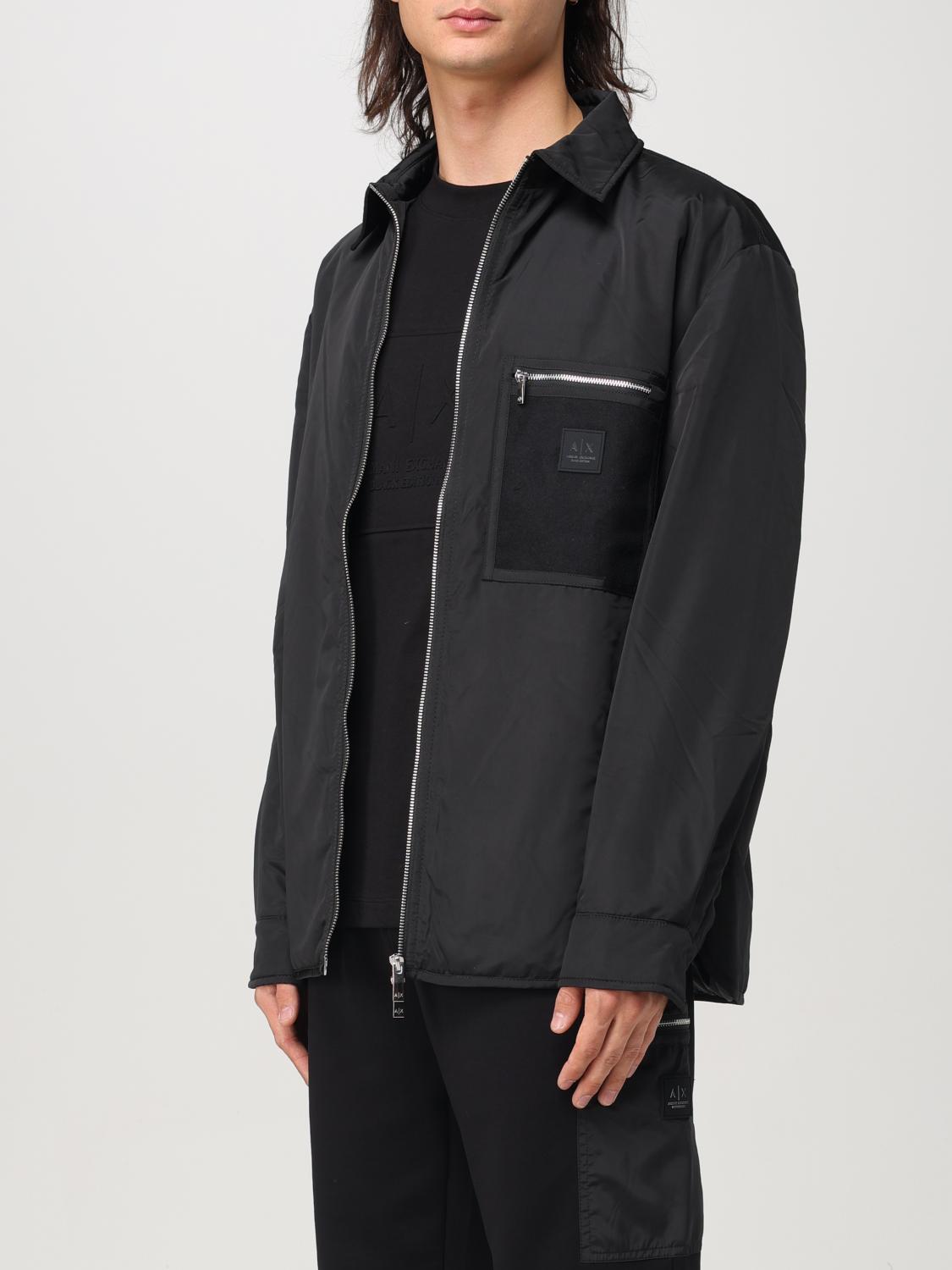 ARMANI EXCHANGE VESTE: Manteau homme Armani Exchange, Noir - Img 3