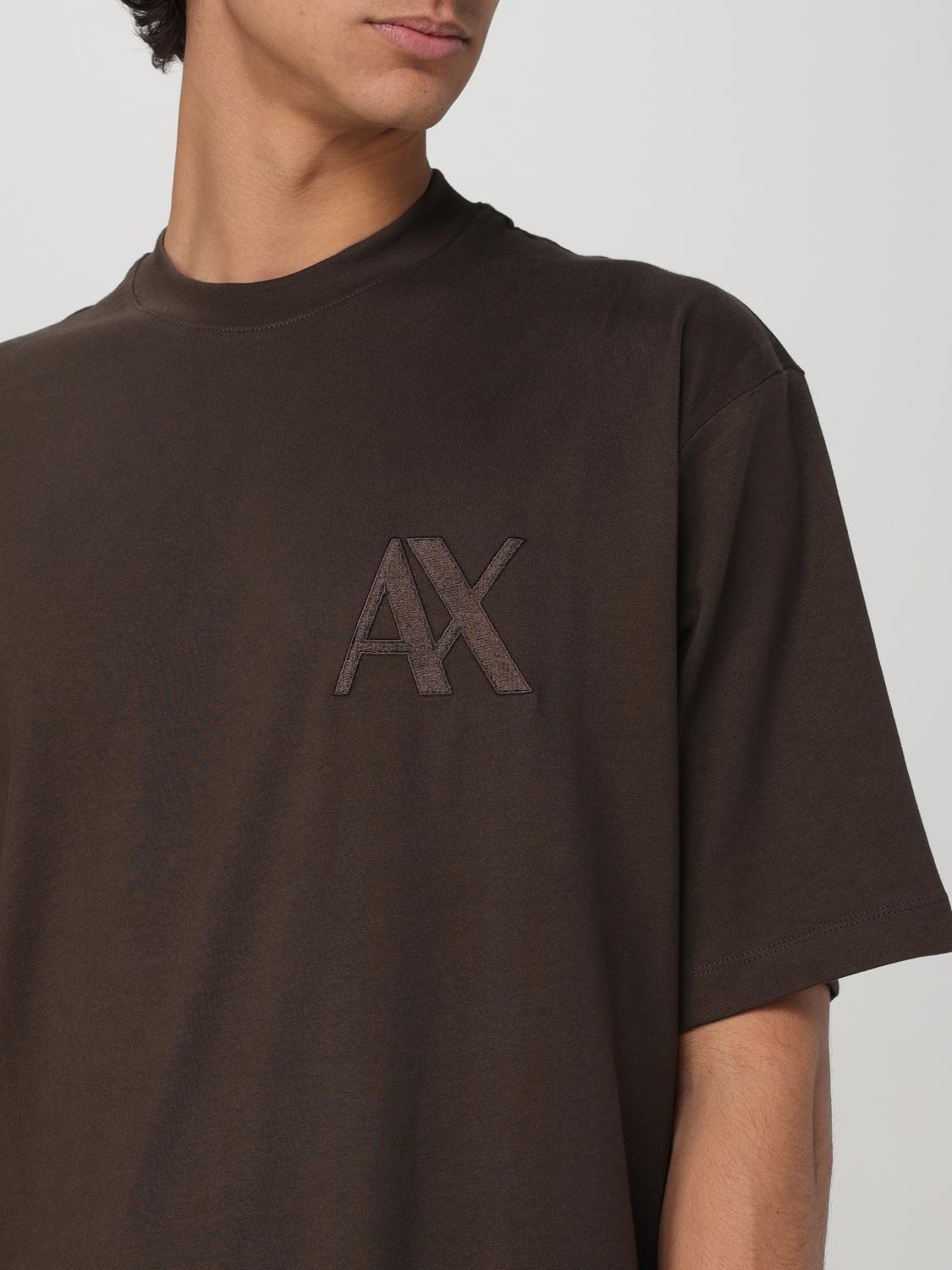 ARMANI EXCHANGE T-SHIRT: Sweater men Armani Exchange, Brown - Img 3