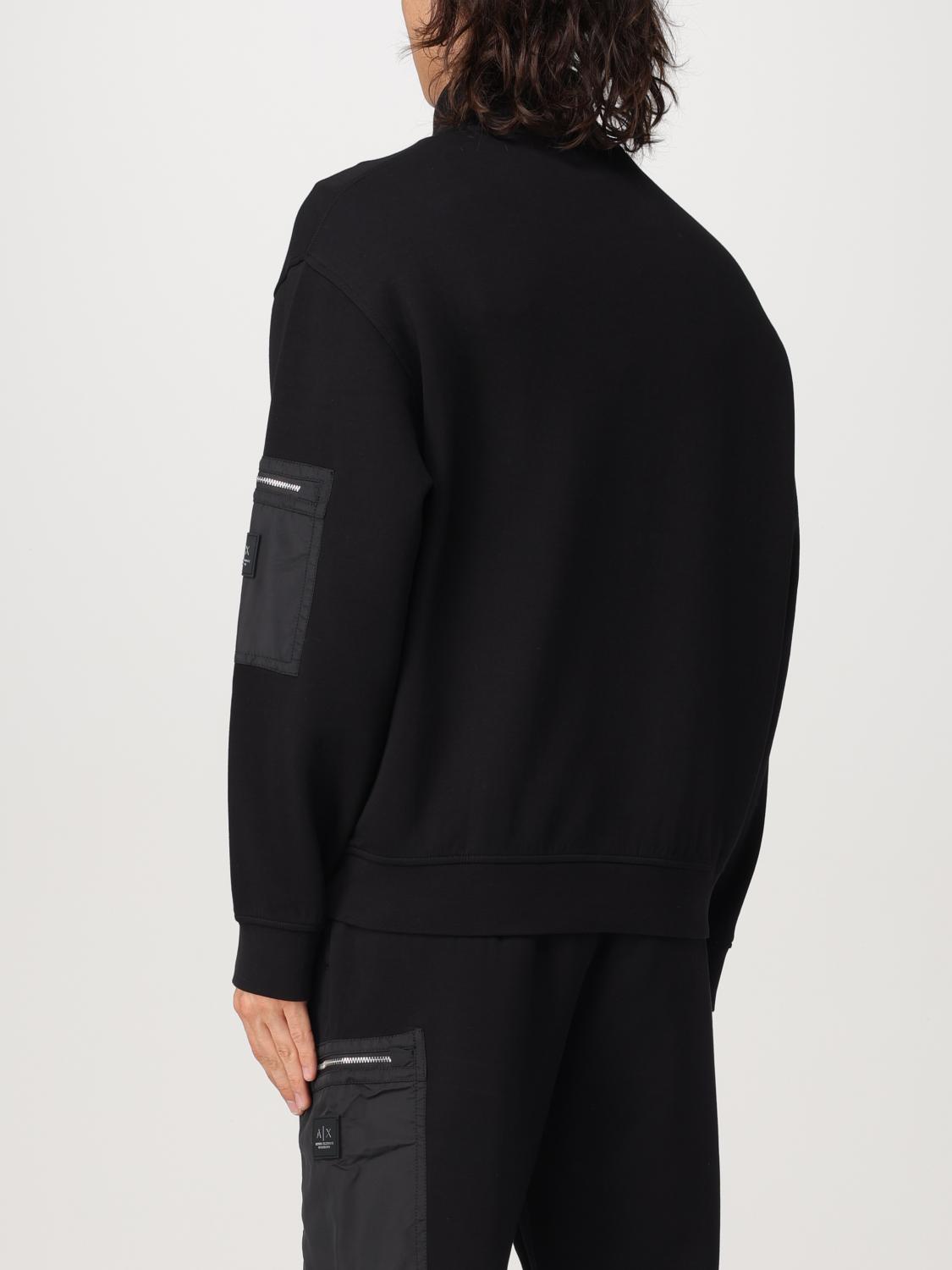 ARMANI EXCHANGE SWEATSHIRT: Sweatshirt men Armani Exchange, Black - Img 3