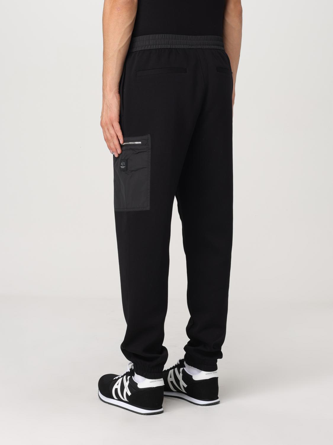 ARMANI EXCHANGE PANTS: Pants men Armani Exchange, Black - Img 3