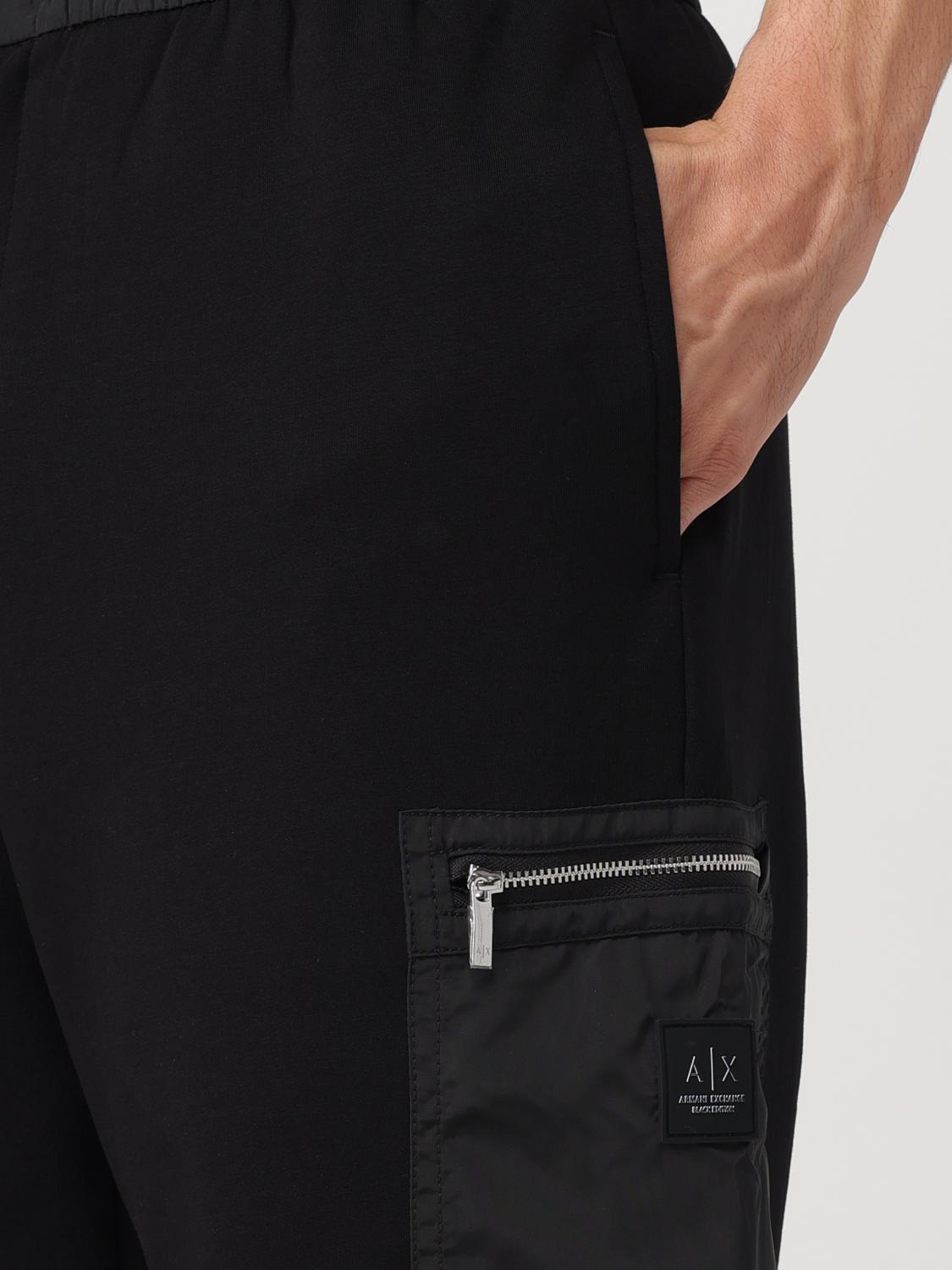 ARMANI EXCHANGE PANTS: Pants men Armani Exchange, Black - Img 4