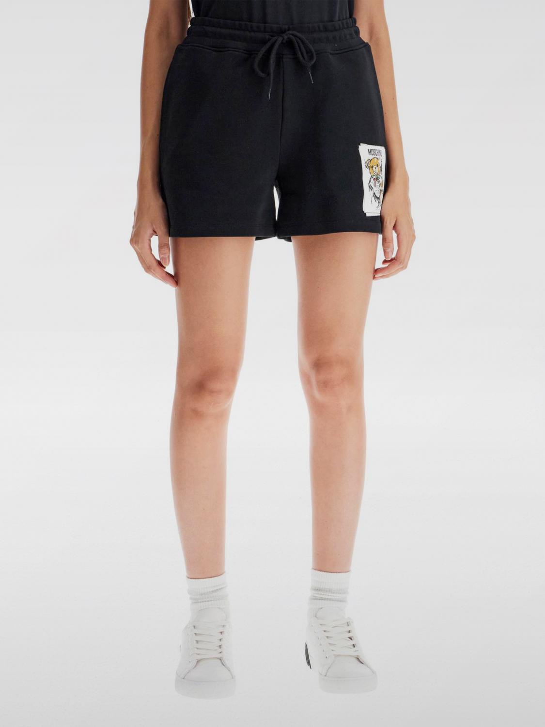 MOSCHINO COUTURE SHORT: Moschino Couture women's shorts, Black - Img 1