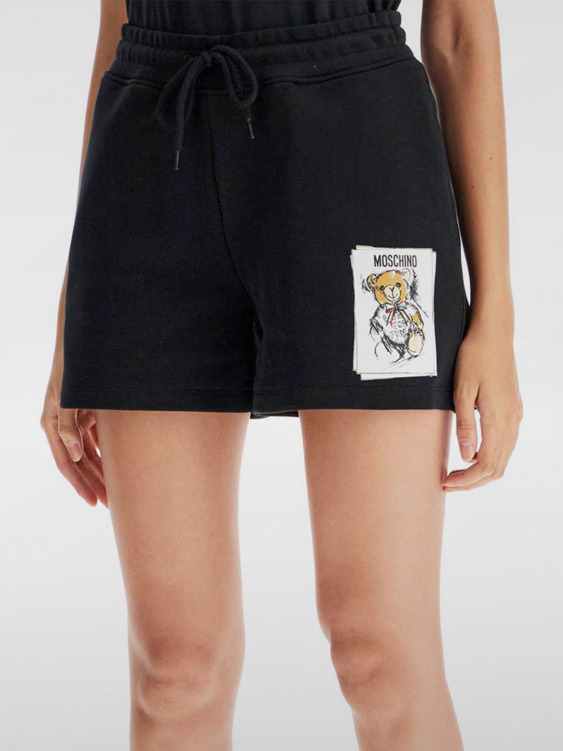 MOSCHINO COUTURE SHORT: Moschino Couture women's shorts, Black - Img 3