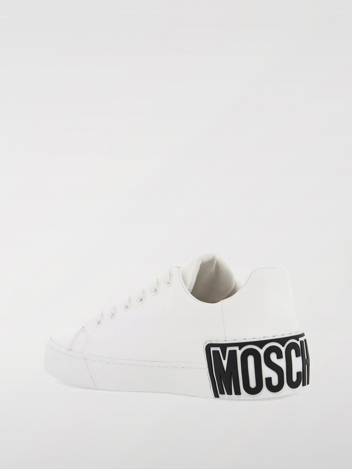 MOSCHINO COUTURE SNEAKERS: Sneakers woman Moschino Couture, White - Img 2