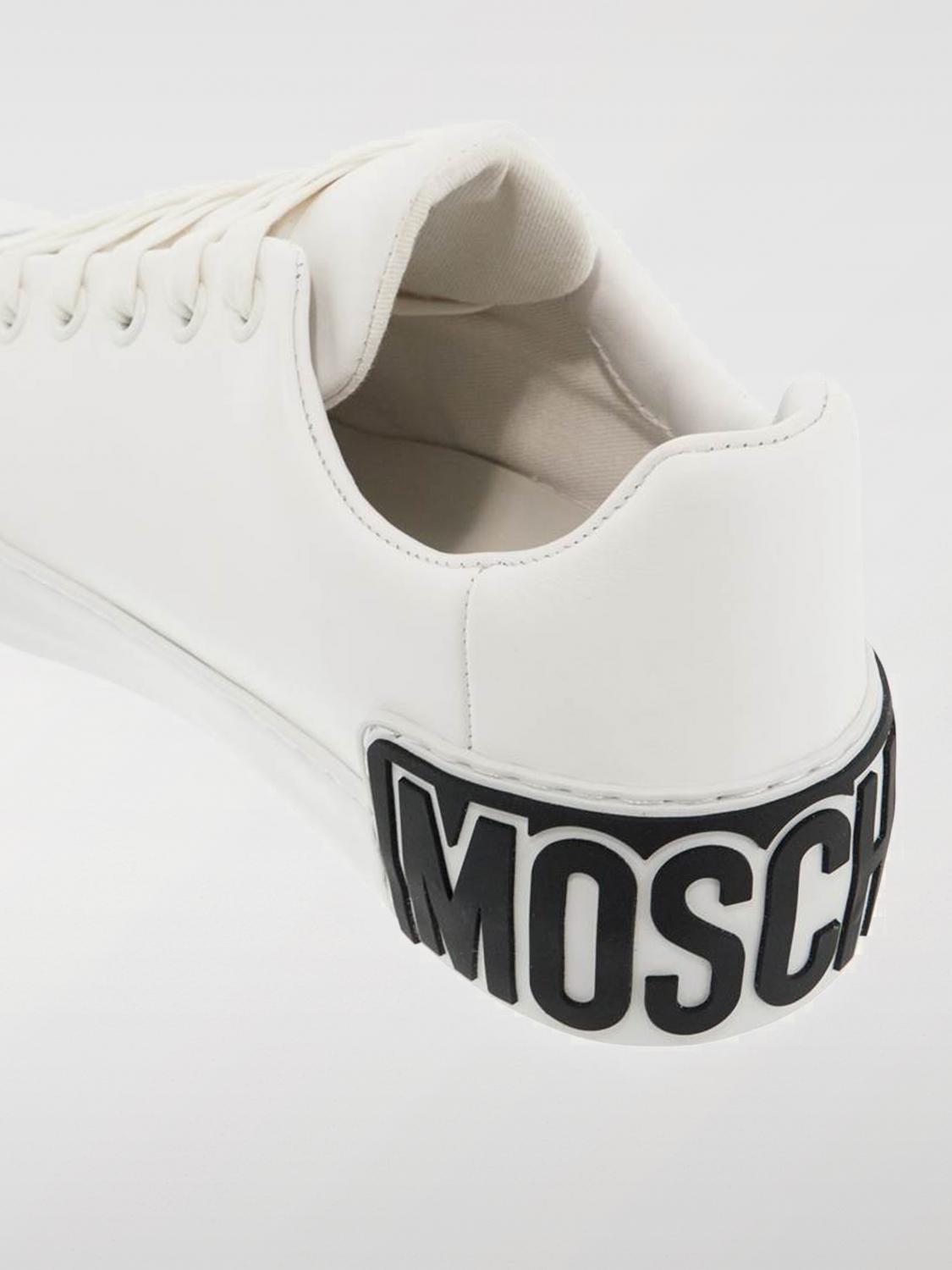 MOSCHINO COUTURE SNEAKERS: Sneakers woman Moschino Couture, White - Img 3