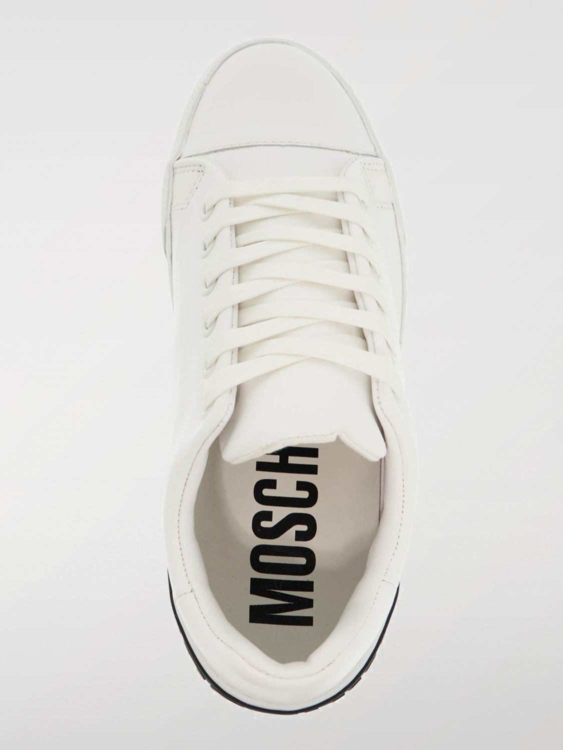 MOSCHINO COUTURE SNEAKERS: Sneakers woman Moschino Couture, White - Img 4