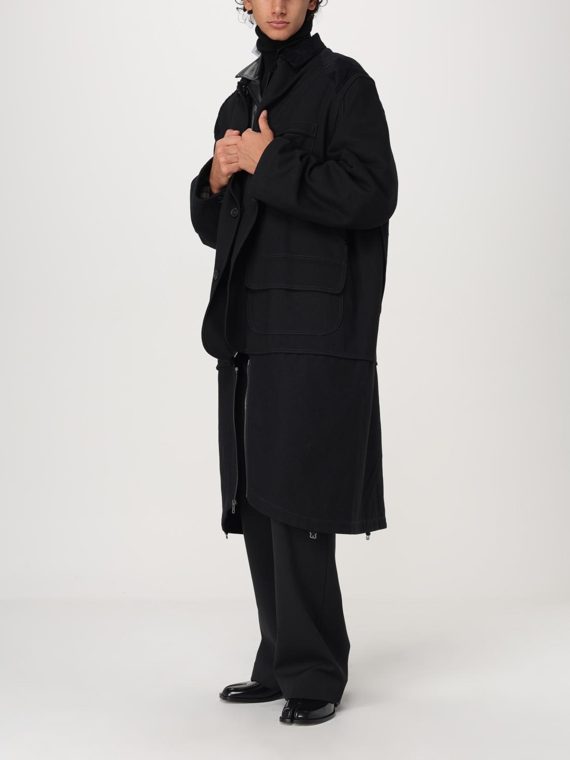 MAISON MARGIELA COAT: Coat men Maison Margiela, Black - Img 2