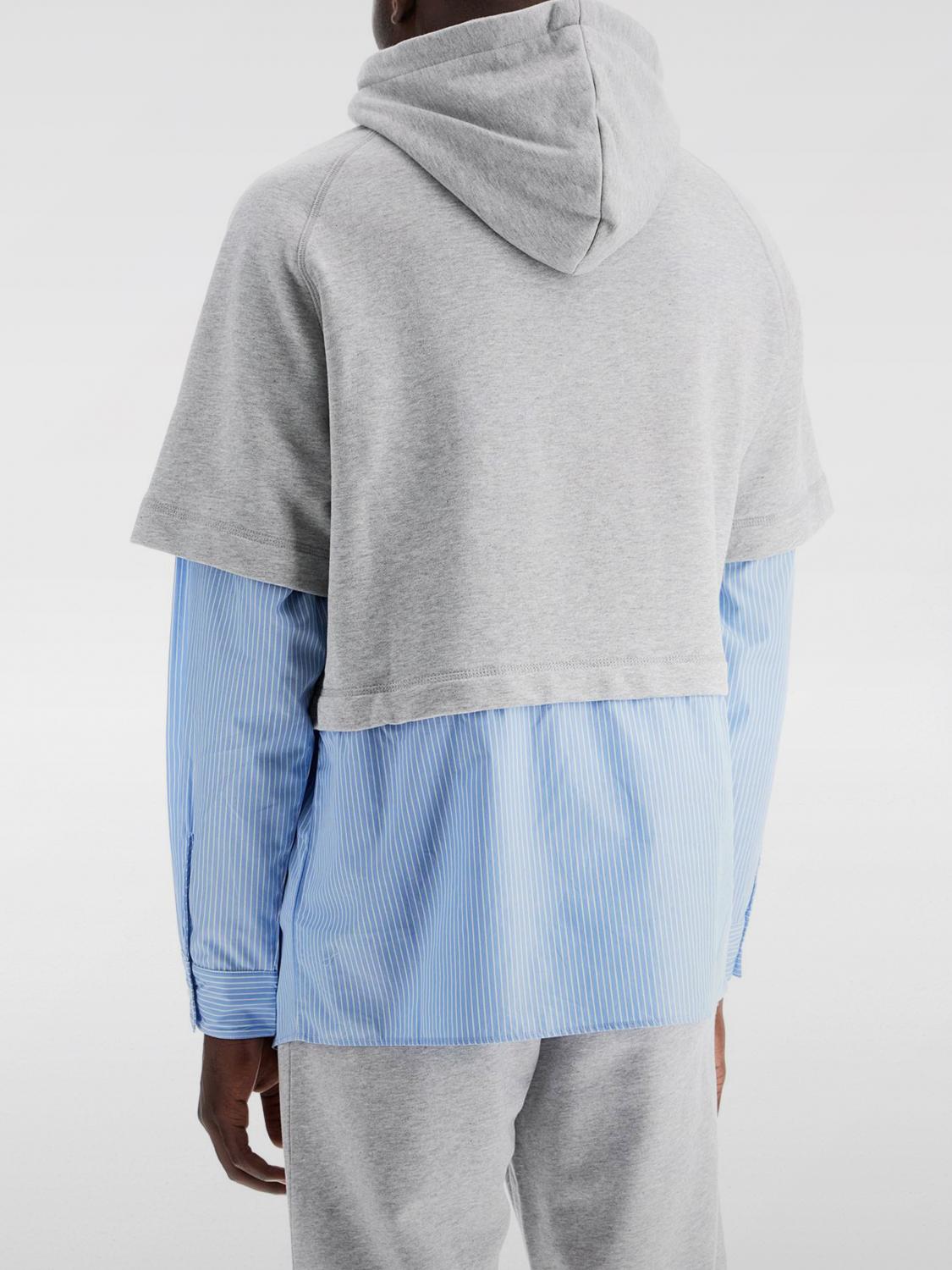 MOSCHINO COUTURE SWEATSHIRT: Sweatshirt men Moschino Couture, Grey - Img 2