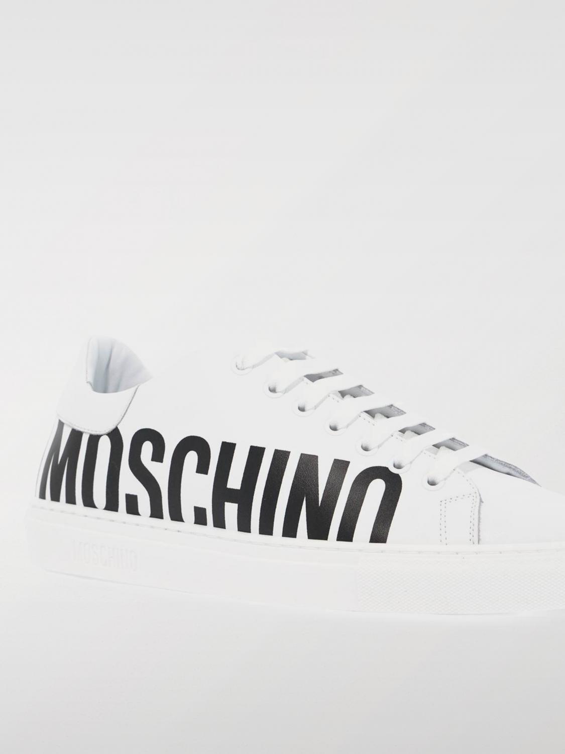 MOSCHINO COUTURE SNEAKERS: Sneakers men Moschino Couture, White - Img 3