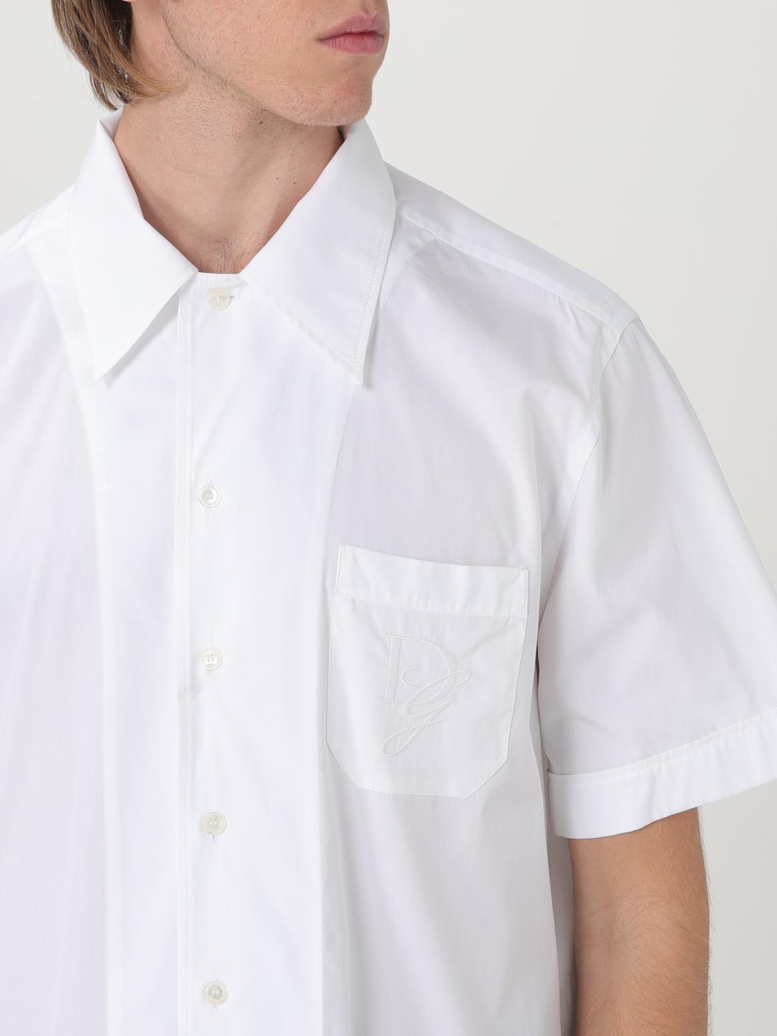 DOLCE & GABBANA CAMICIA: Camicia Dolce & Gabbana in cotone , Bianco - Img 5