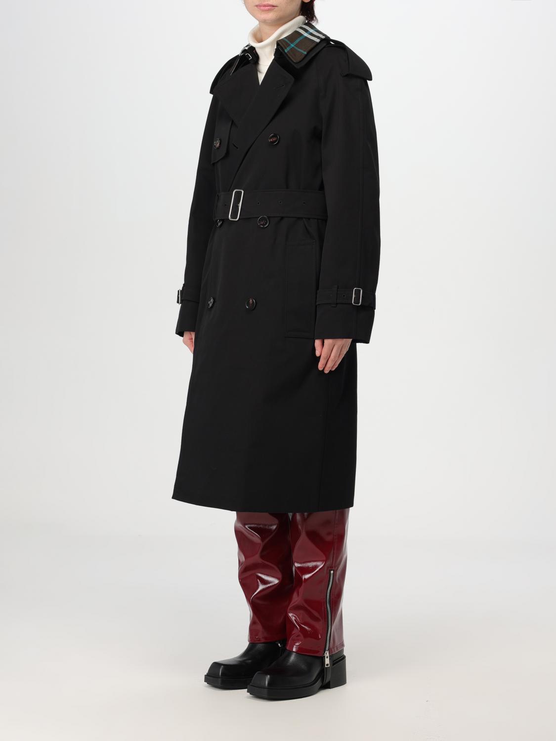 BURBERRY TRENCH COAT: Burberry women's trench coat, Black - Img 4