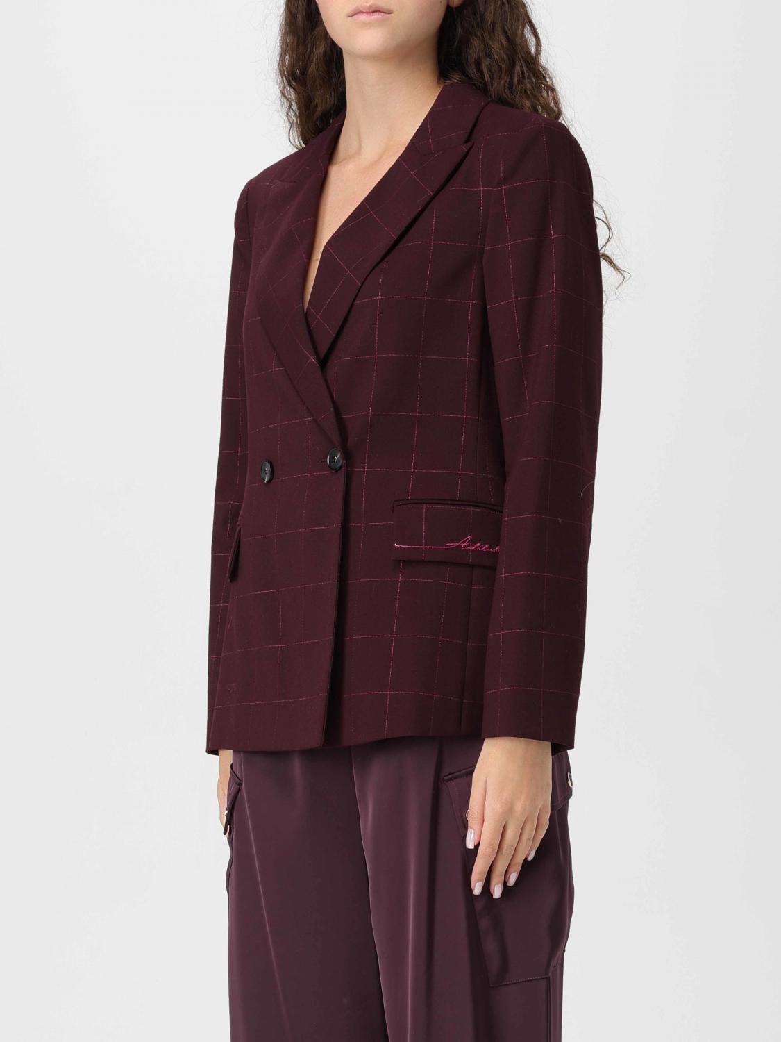 ACTITUDE TWINSET AMERICANA: Chaqueta mujer Twinset - Actitude, Violeta - Img 3