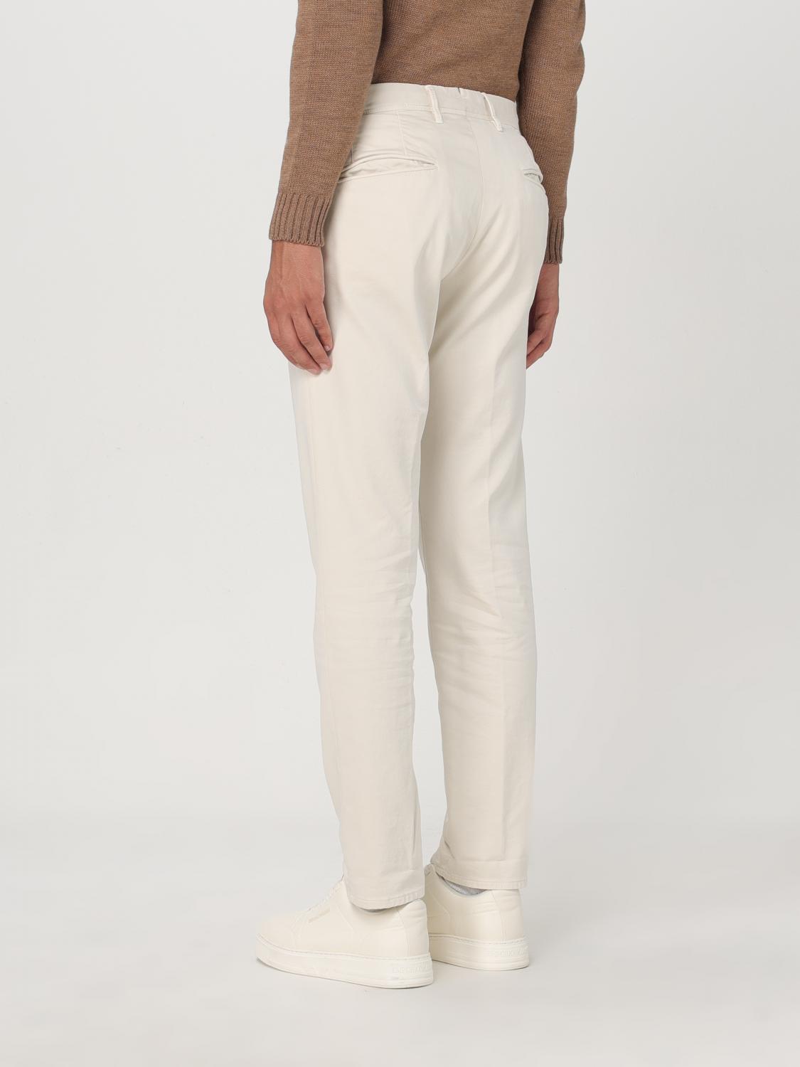INCOTEX PANTS: Pants men Incotex, White - Img 2