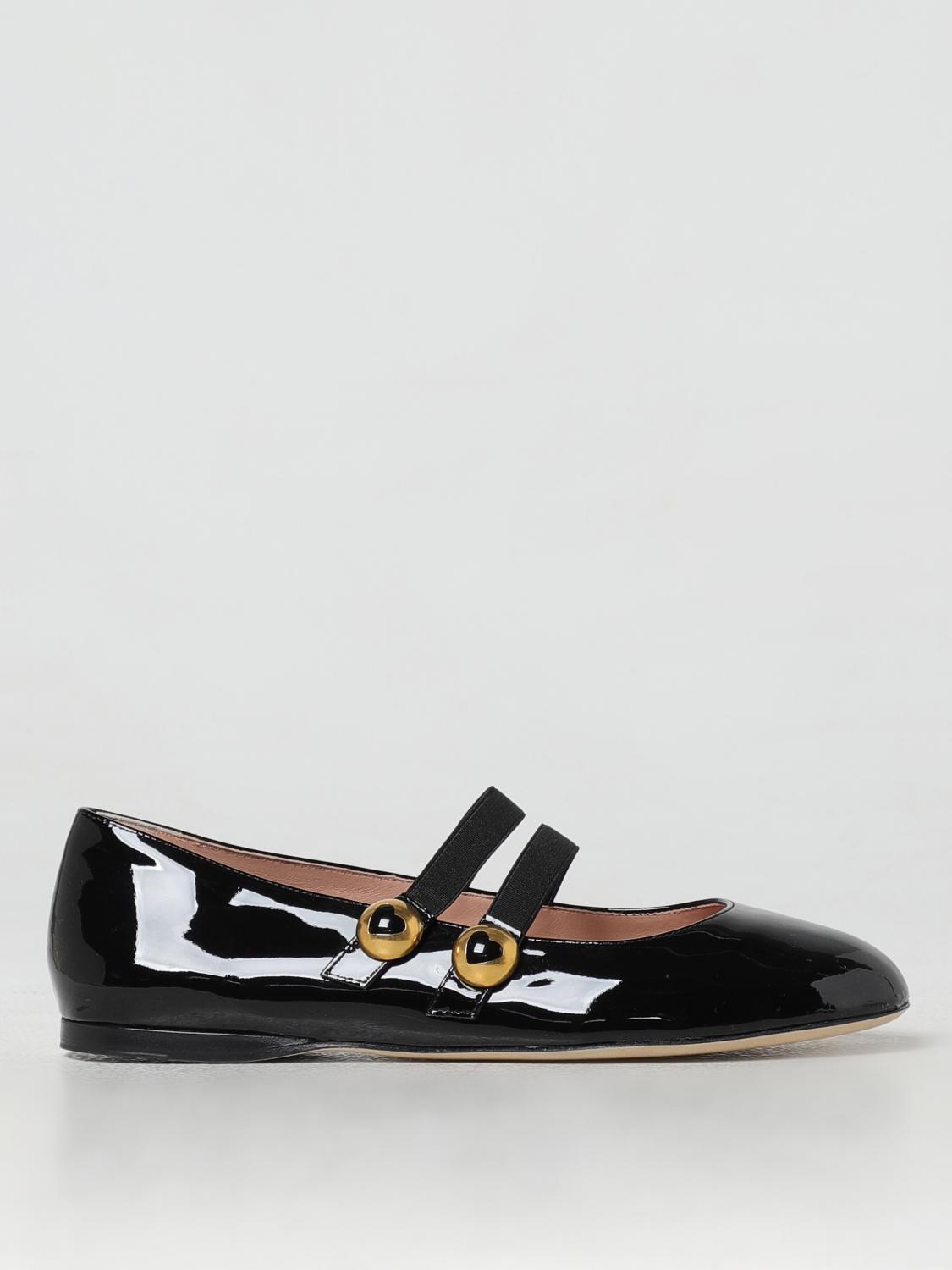 MOSCHINO COUTURE BALLET FLATS: Ballet flats woman Moschino Couture, Black - Img 1