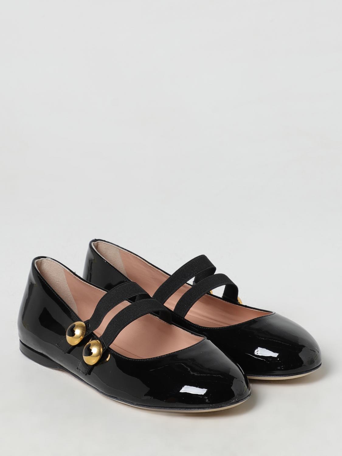 MOSCHINO COUTURE BALLET FLATS: Ballet flats woman Moschino Couture, Black - Img 2