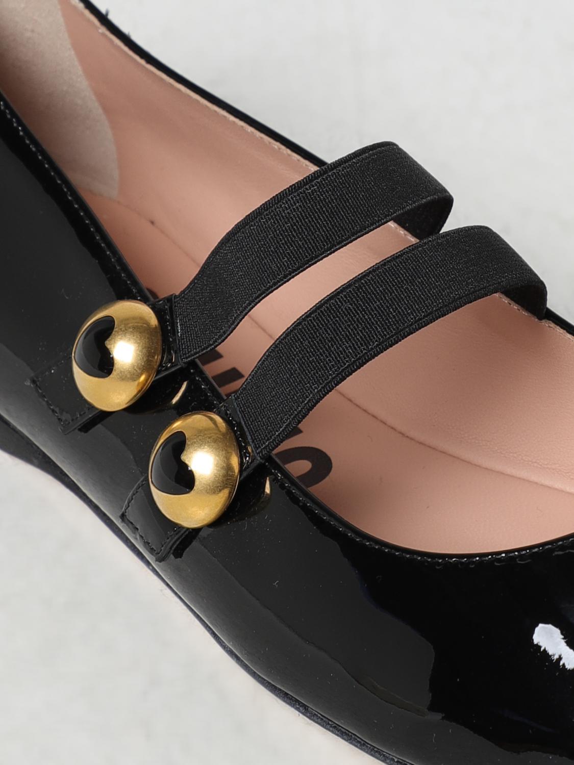 MOSCHINO COUTURE BALLET FLATS: Ballet flats woman Moschino Couture, Black - Img 4