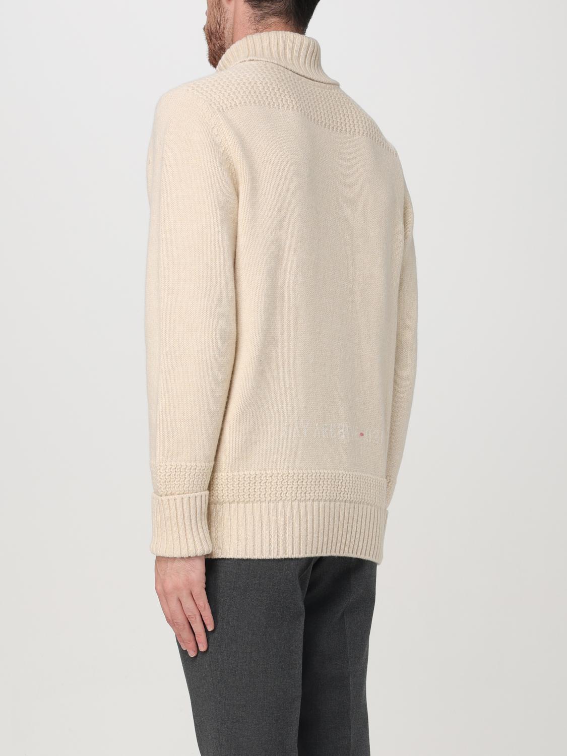 FAY SWEATER: Sweater men Fay, Ecru - Img 2