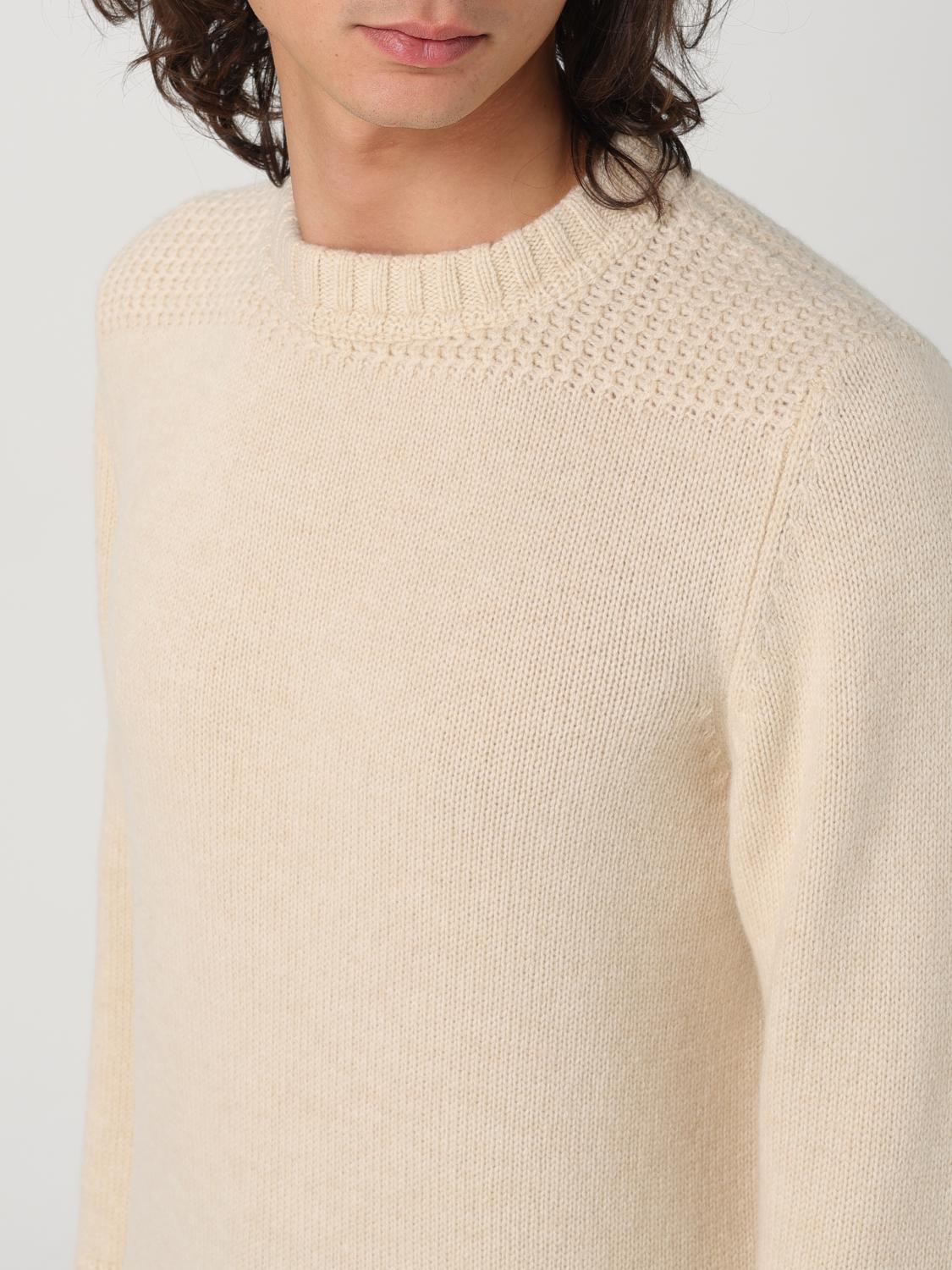 FAY SWEATER: Sweater men Fay, Ecru - Img 3