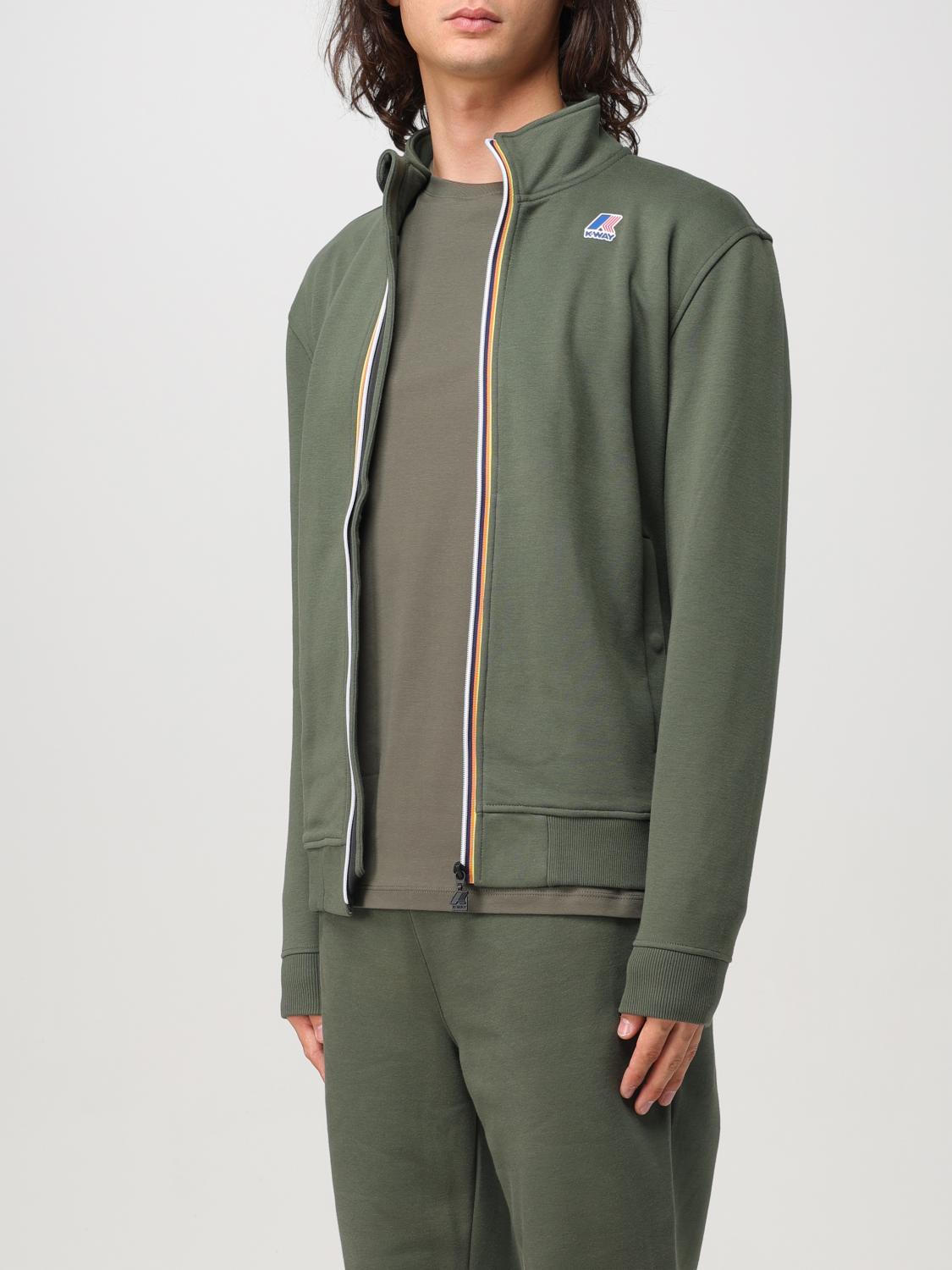 K-WAY SWEATSHIRT: Sweatshirt homme K-way, Vert Militaire - Img 3