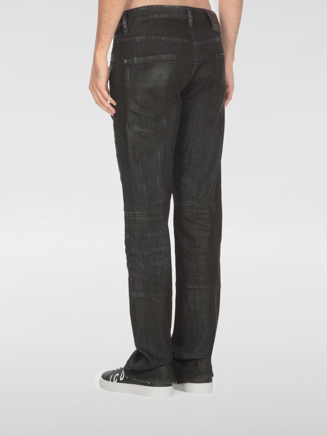 DSQUARED2 JEANS: Jeans homme Dsquared2, Noir - Img 2