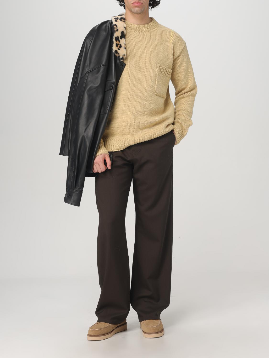 MARNI SWEATER: Cardigan men Marni, Yellow - Img 2