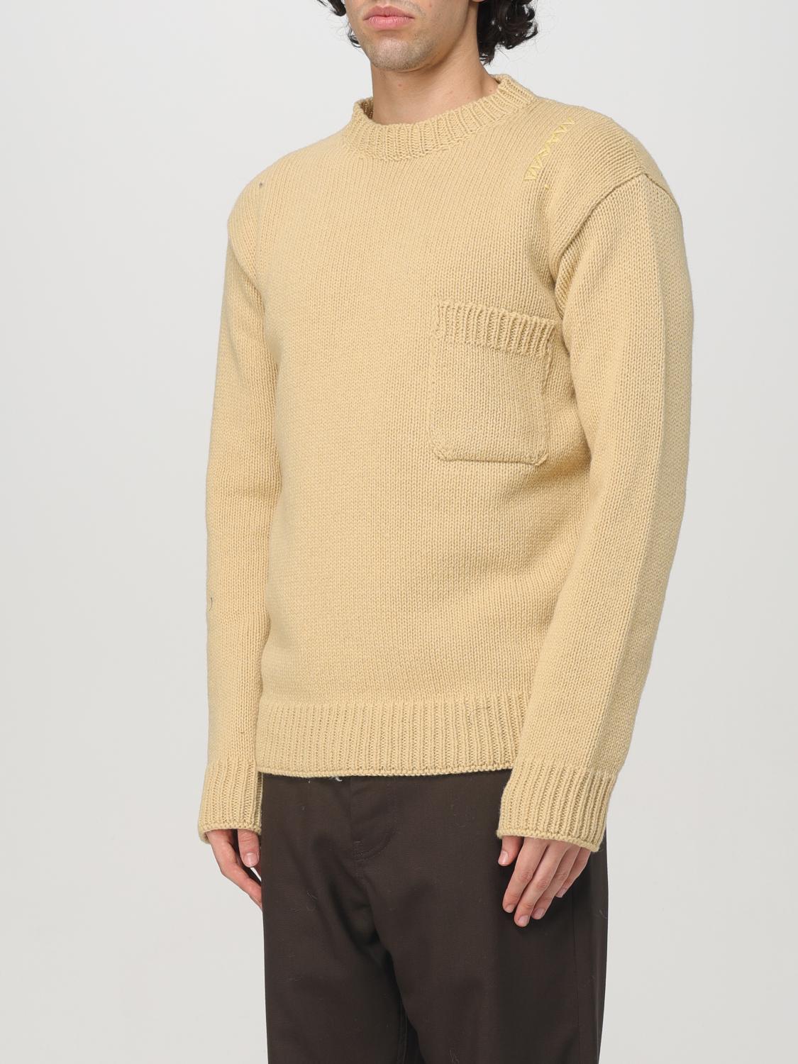 MARNI SWEATER: Cardigan men Marni, Yellow - Img 4