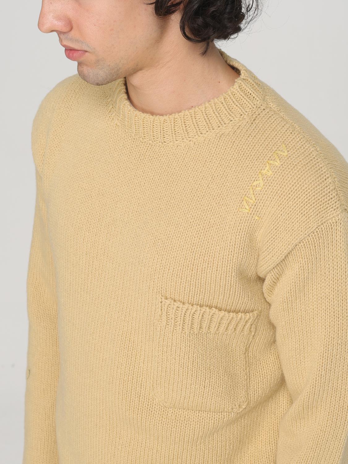 MARNI SWEATER: Cardigan men Marni, Yellow - Img 5