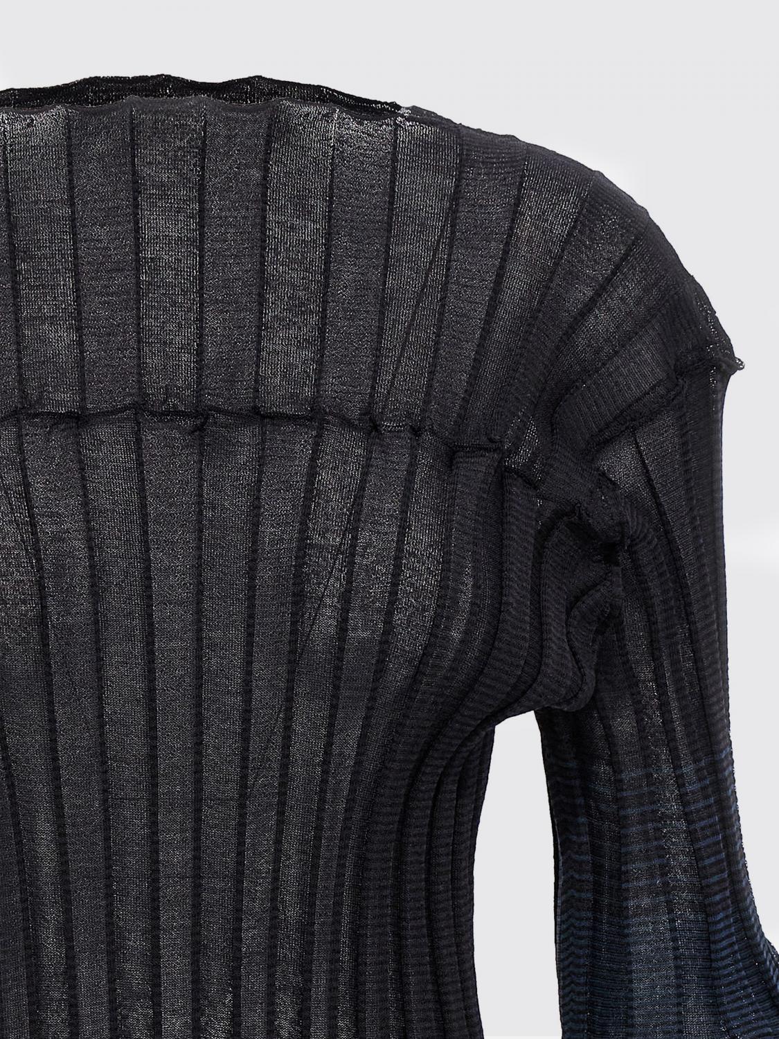 ISSEY MIYAKE TOP: Top mujer Issey Miyake, Azul Oscuro - Img 3