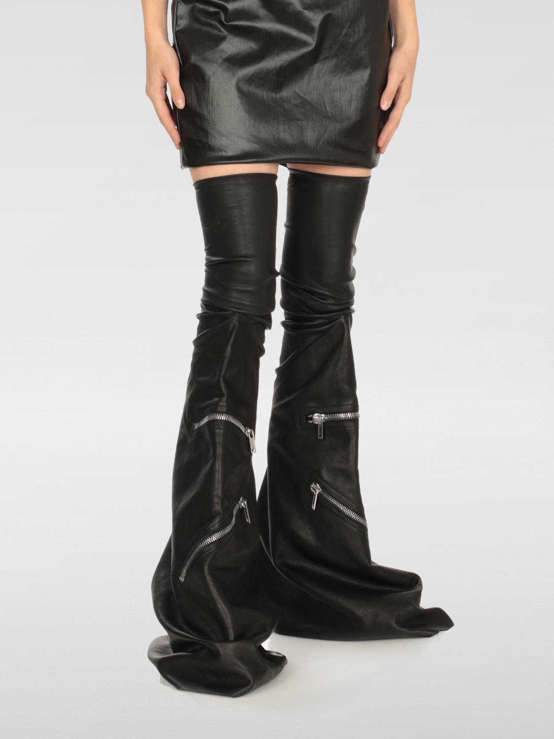 RICK OWENS BOOTS: Boots woman Rick Owens, Black - Img 2