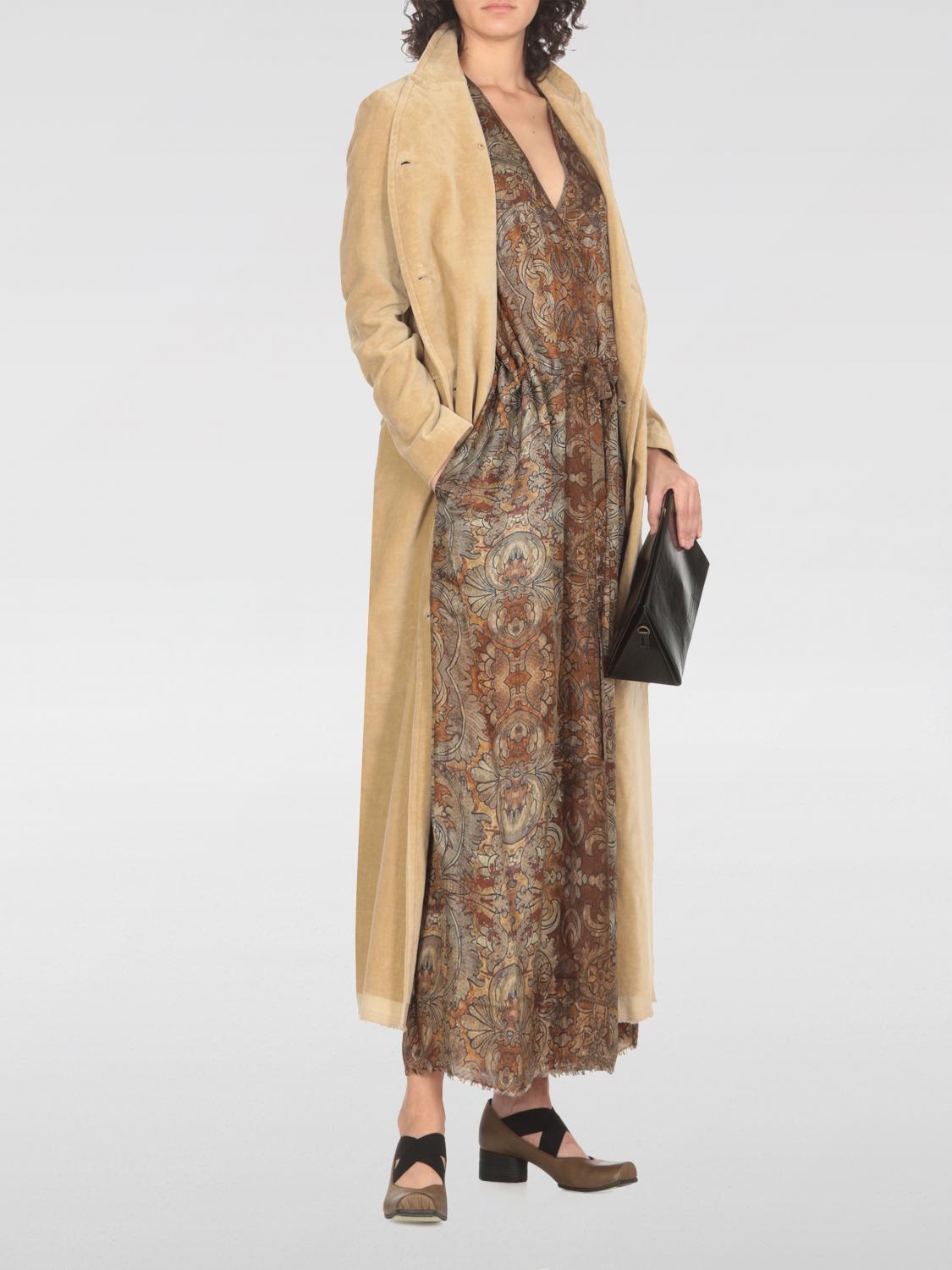 コート UMA WANG Woman Coat Pink UW8007 UW50 UMA WANG: Coat woman - Beige | Uma Wang coat UW8007 online