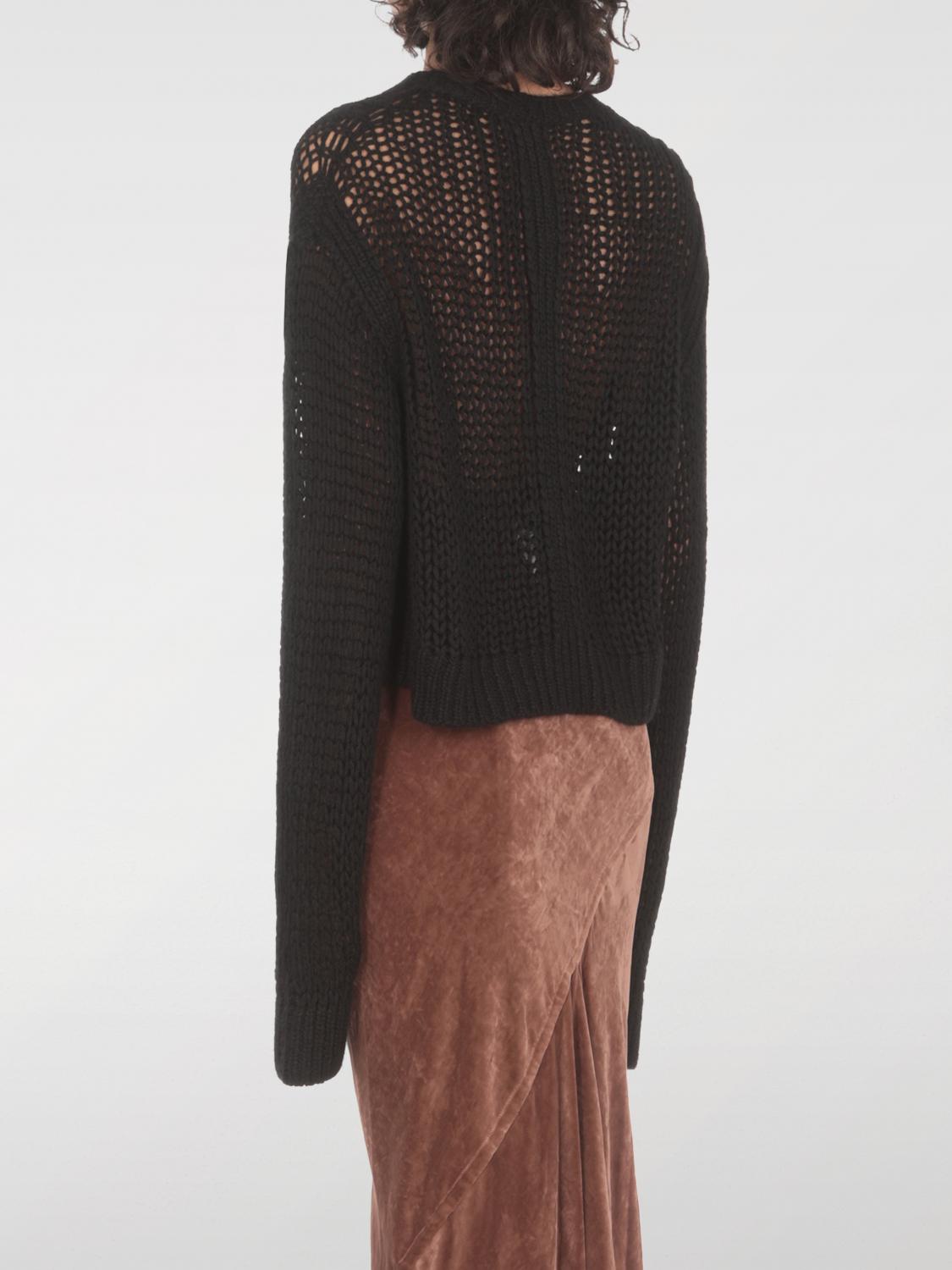 RICK OWENS MAGLIA: Pullover Rick Owens in cashmere e seta , Nero - Img 3