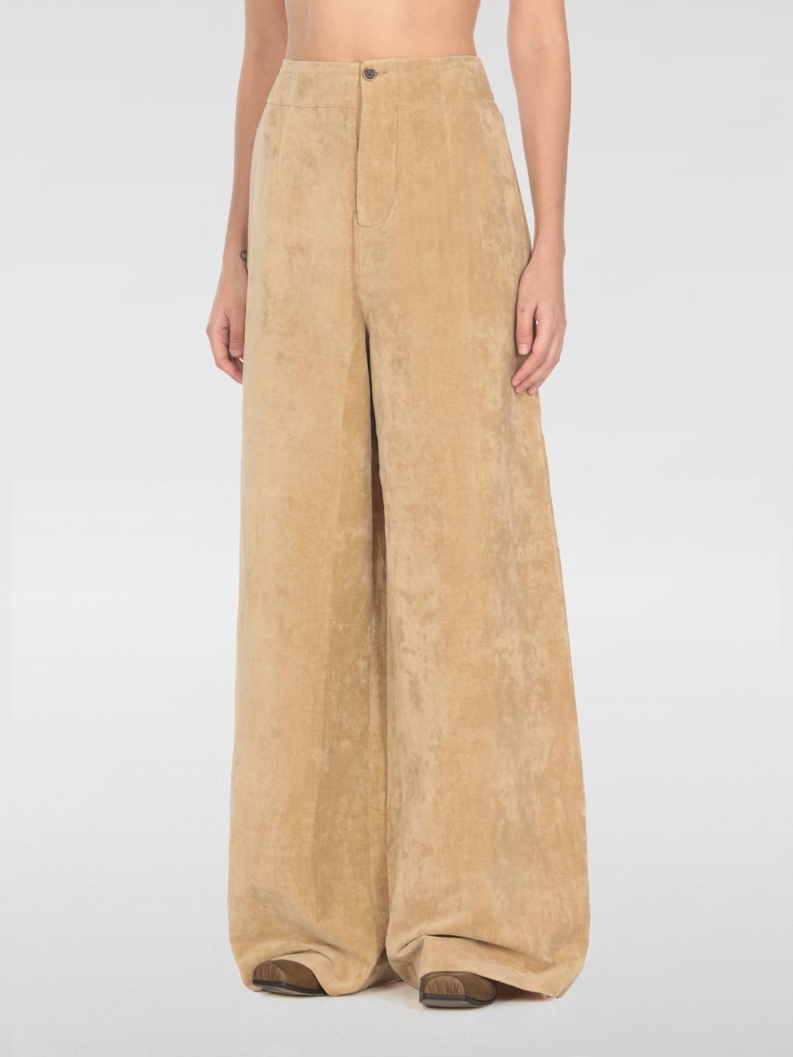 UMA WANG PANTALON: Pantalon femme Uma Wang, Beige - Img 1